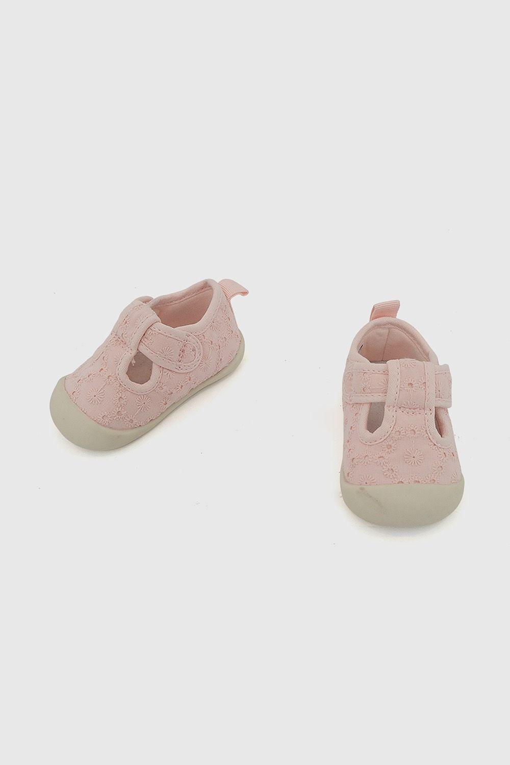Zapato Velcro Rosado Niña 17-20 Colloky-3
