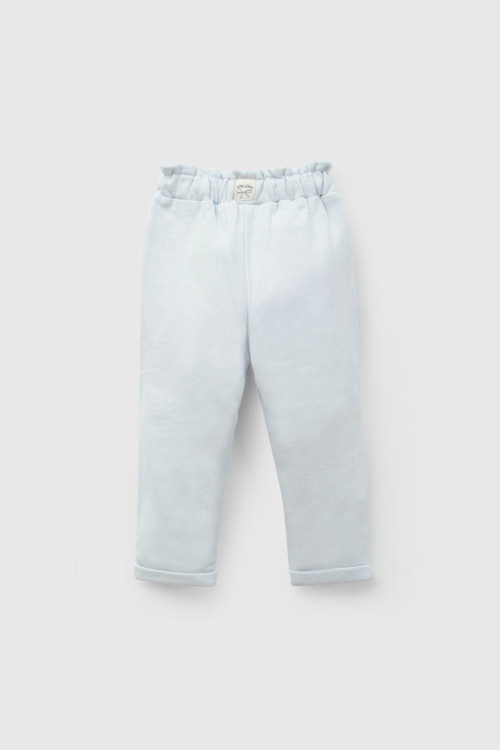 Pantalon Buzo Celeste Niña 6-9M a 4-5A Colloky-1