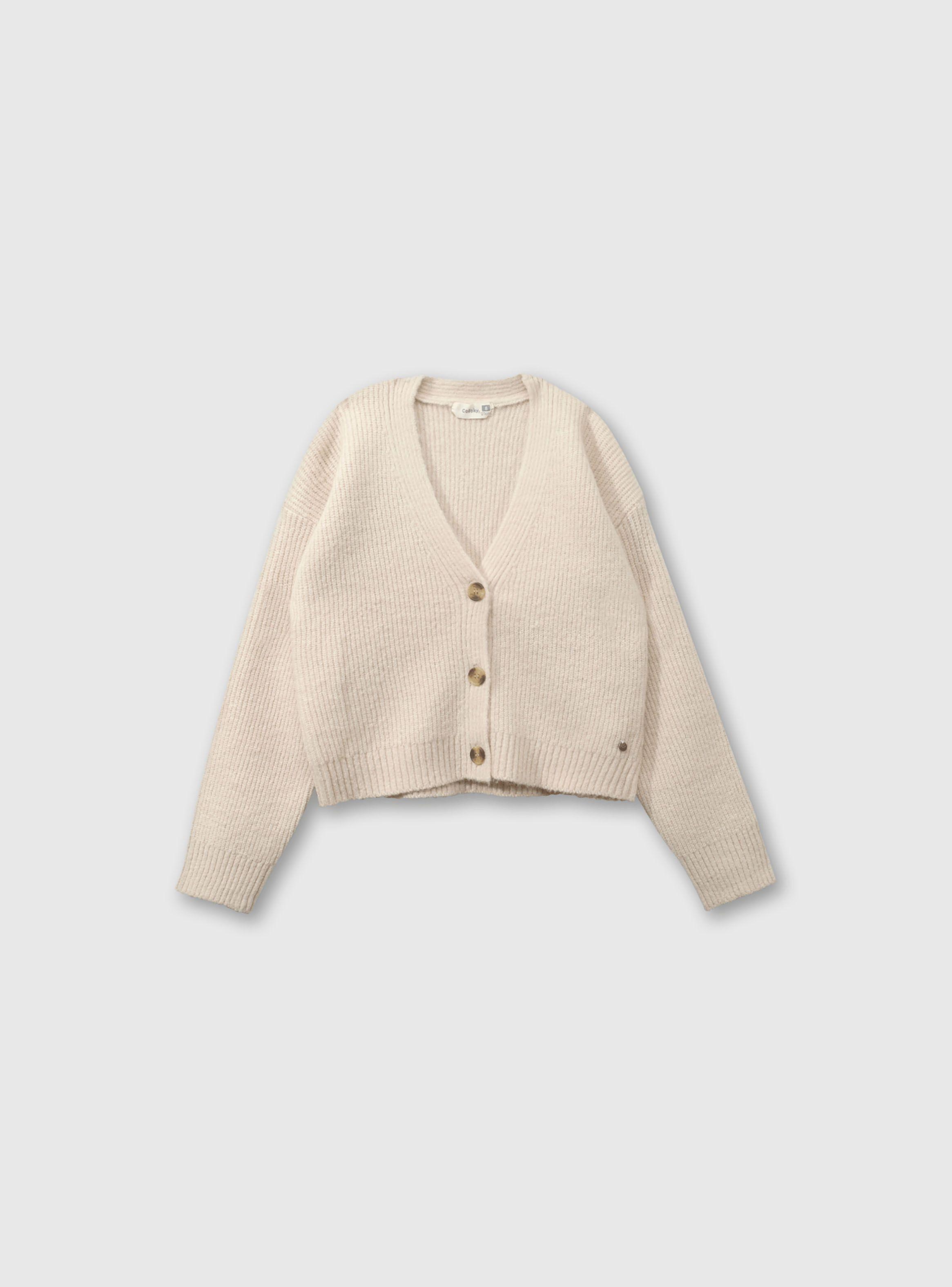 Chaleco Niñas Beige 49966 Colloky-1