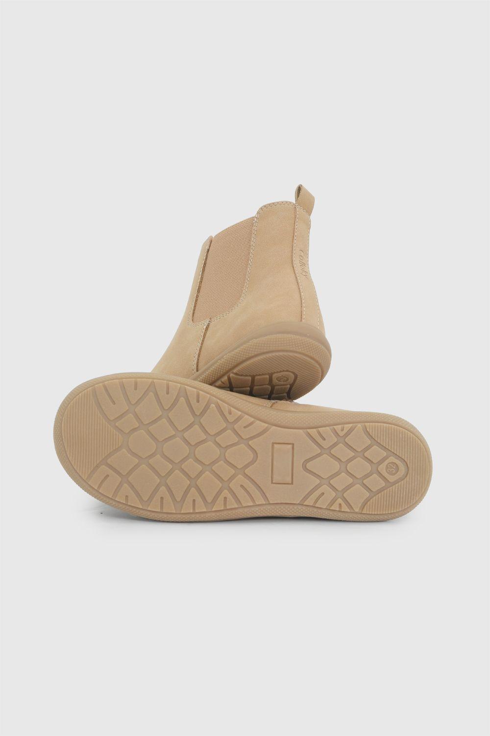 Botin Niña Beige 8079 Colloky-3