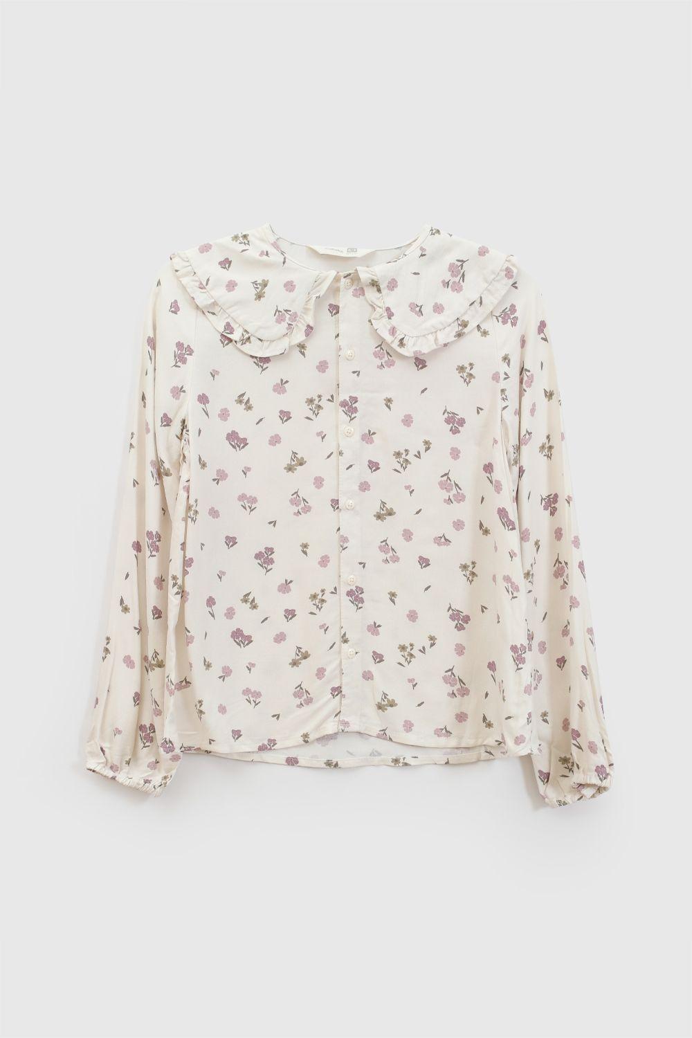 Blusa Niña Beige 8078 Colloky-0