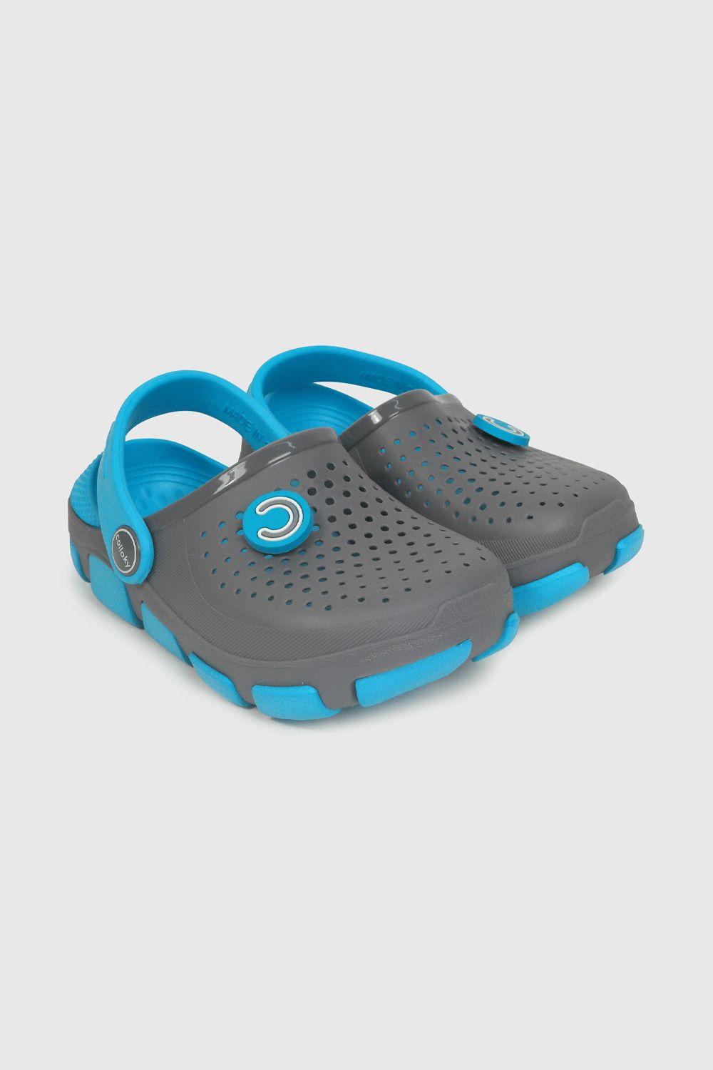 Sandalia de niño gris (28 a 33)-0