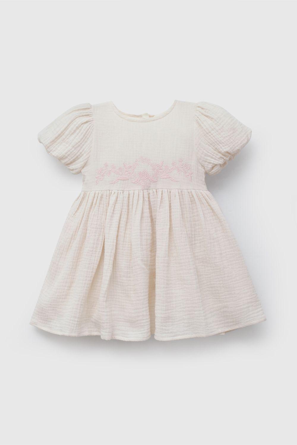 Vestido Bordado de Niña VEVL3274V26-0