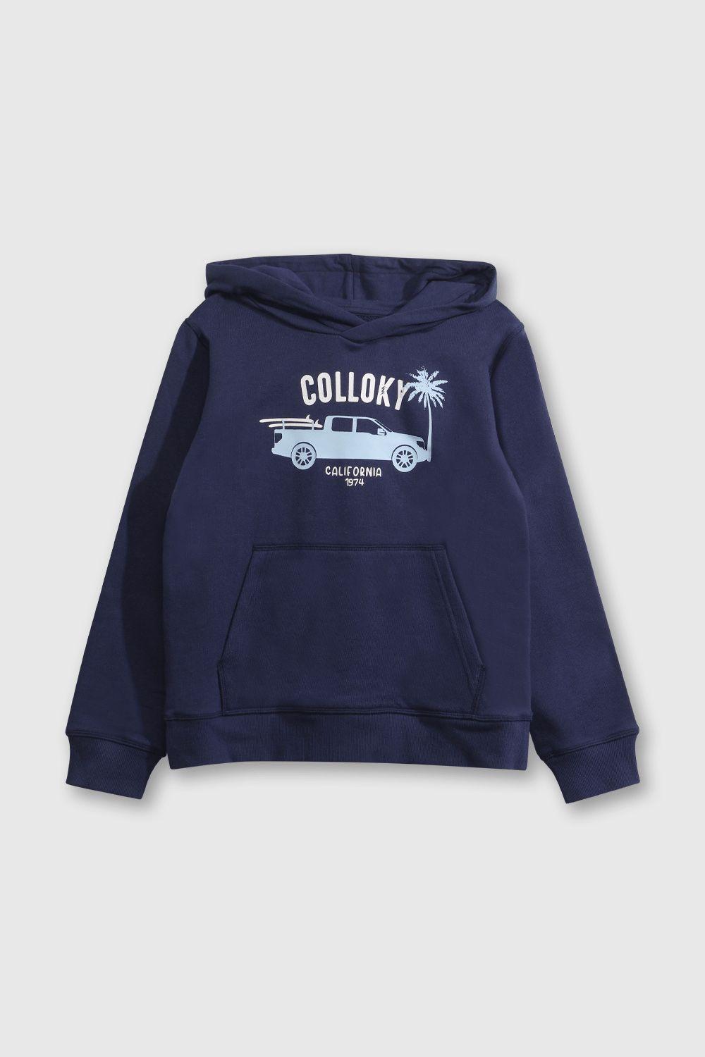 Polerón Niños Azul 54495 Colloky-0