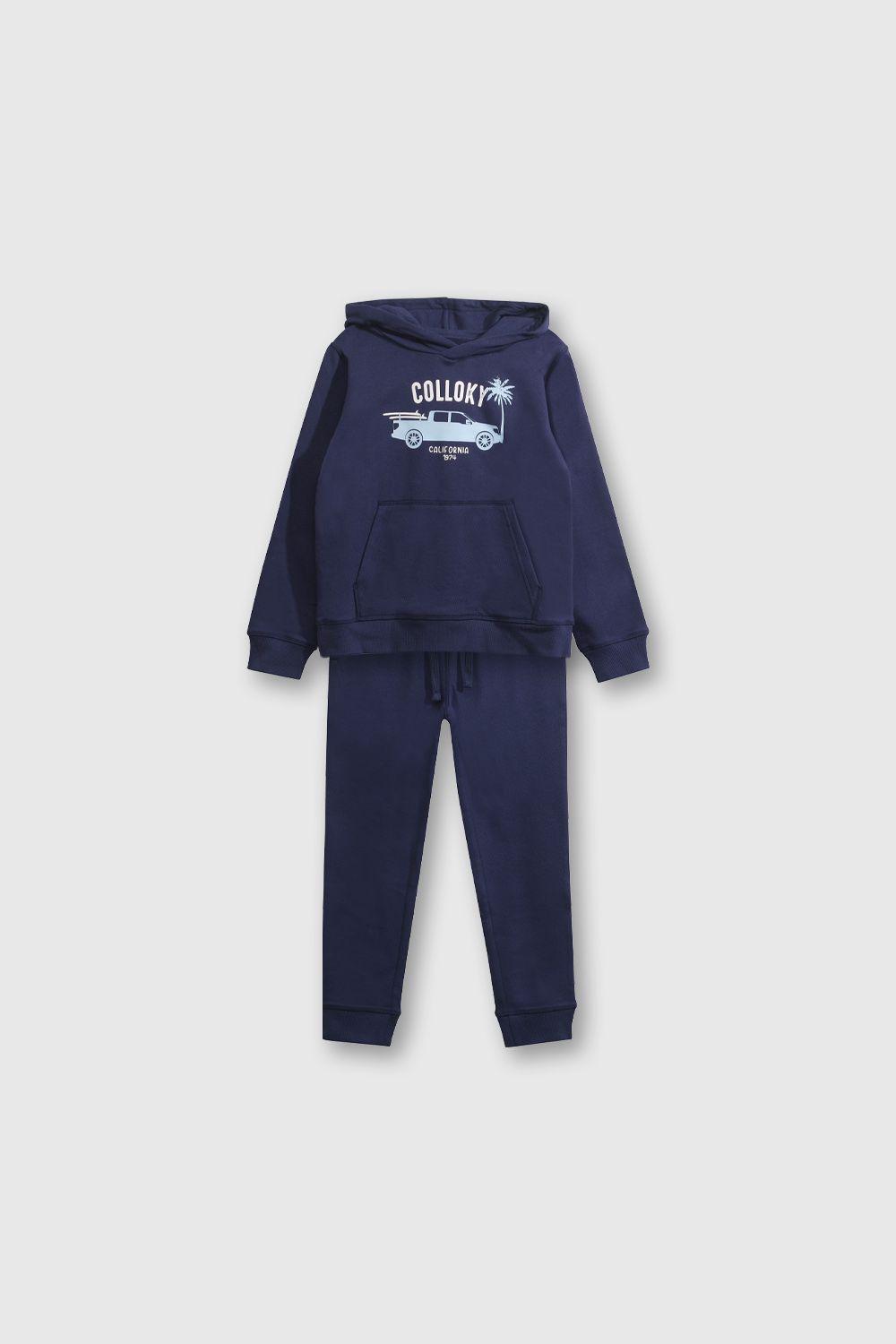 Polerón Niños Azul 54495 Colloky-3