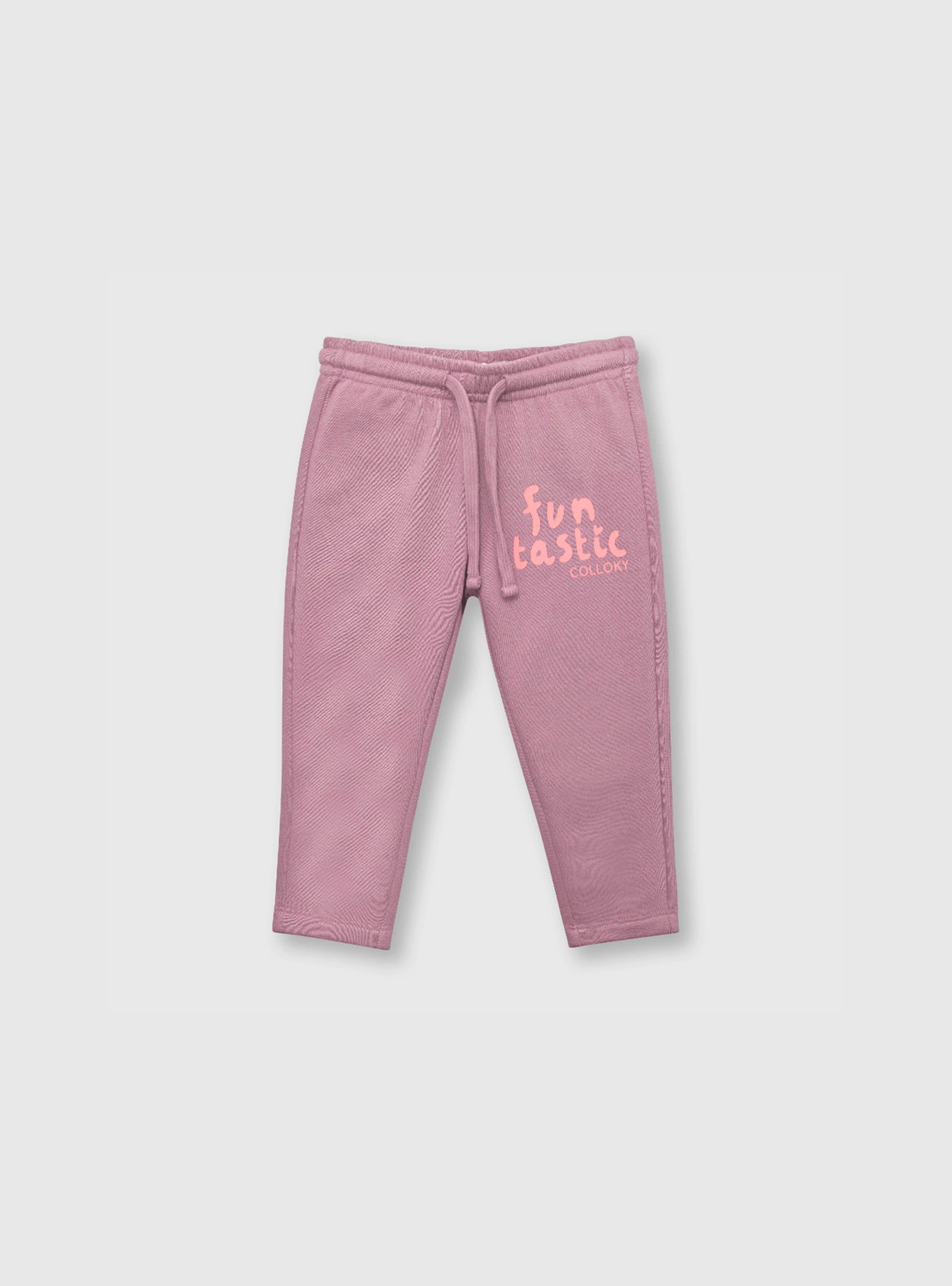 Pantalón Bebé Niña Morado (3 A 36 Meses) Colloky-0