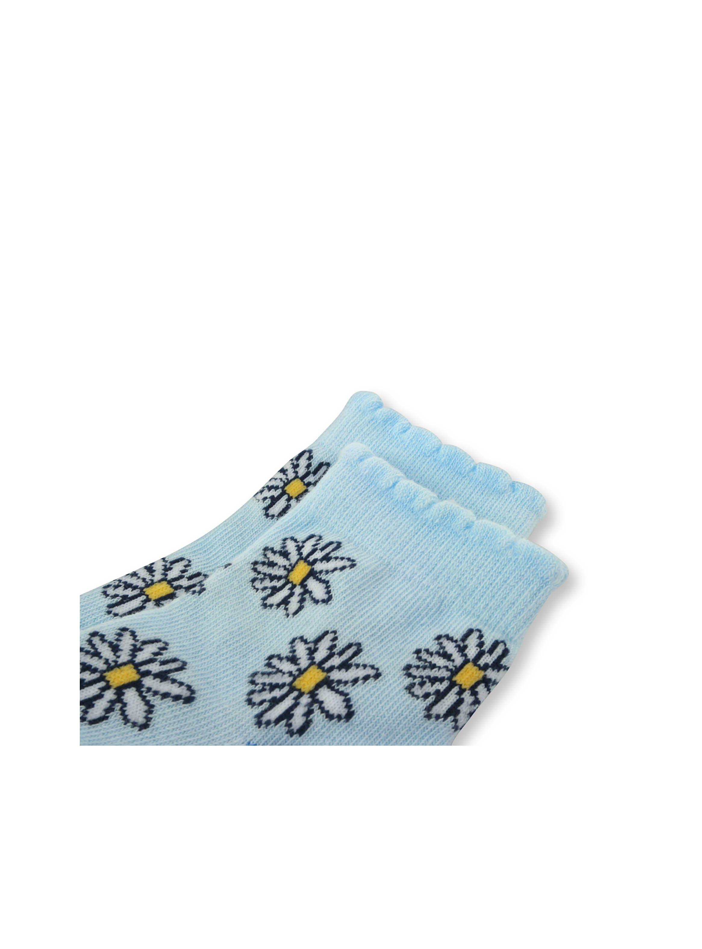 Calcetin De Bebé Niña 3 Pack Celeste (14-25) Colloky-1