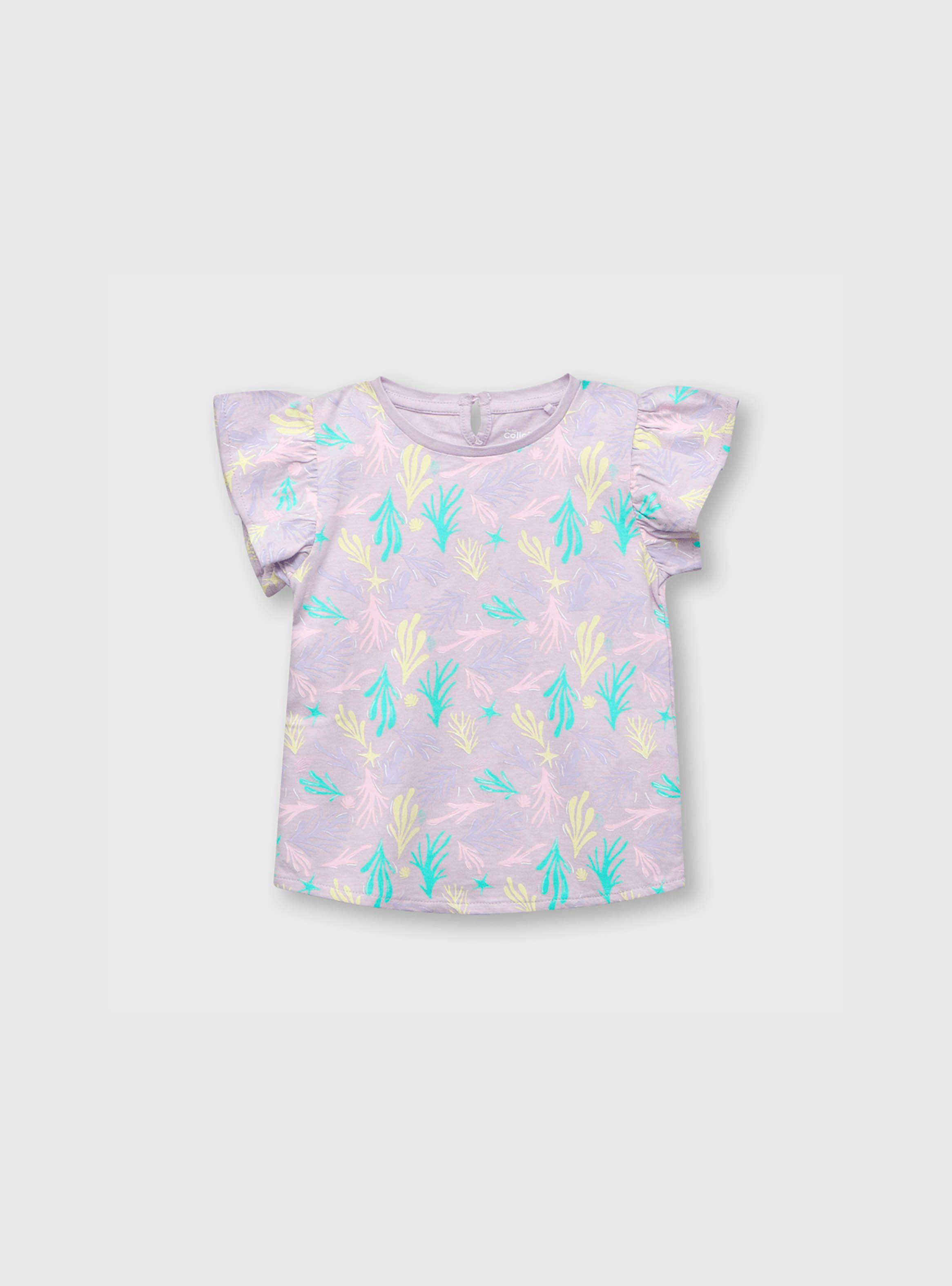 Polera Bebe Niña Púrpura (3 A 36 Meses) Colloky-0