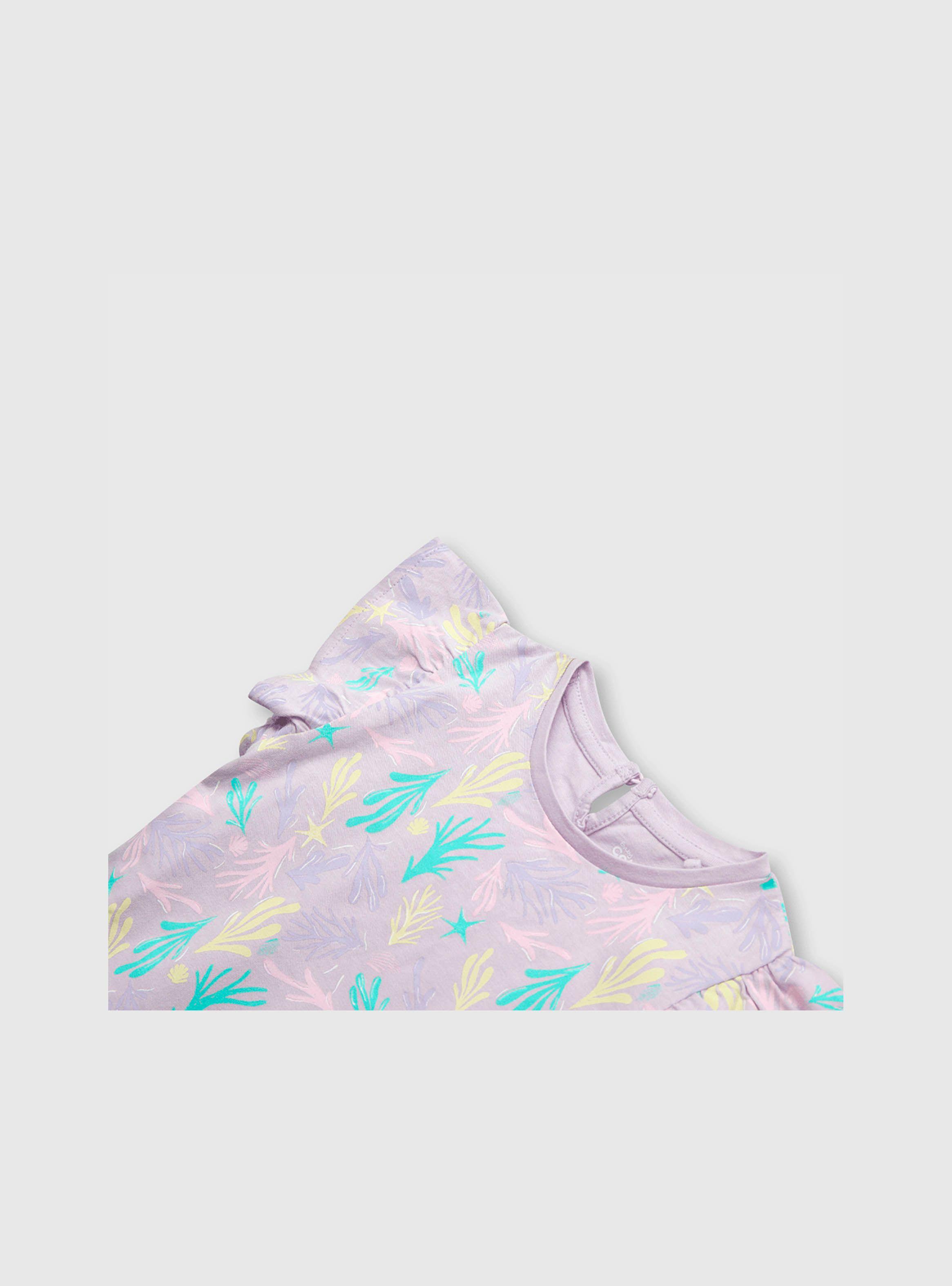 Polera Bebe Niña Púrpura (3 A 36 Meses) Colloky-2