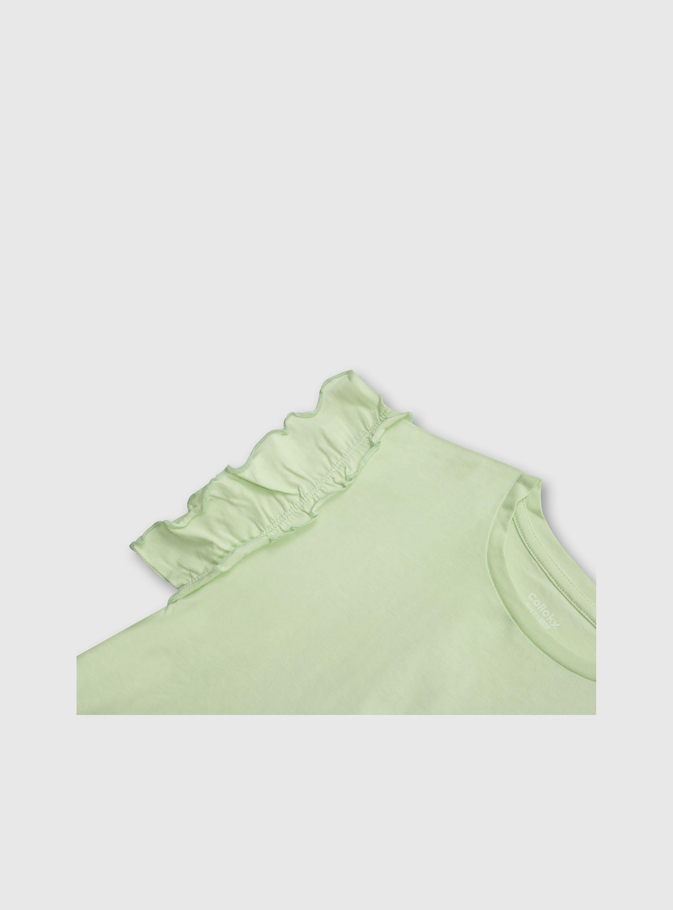 Polera Niña Verde 54663 Colloky-2