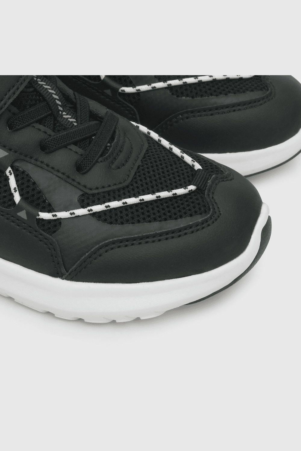 Zapatilla de niño deportiva reciclada negro / black (28 a 38)-5