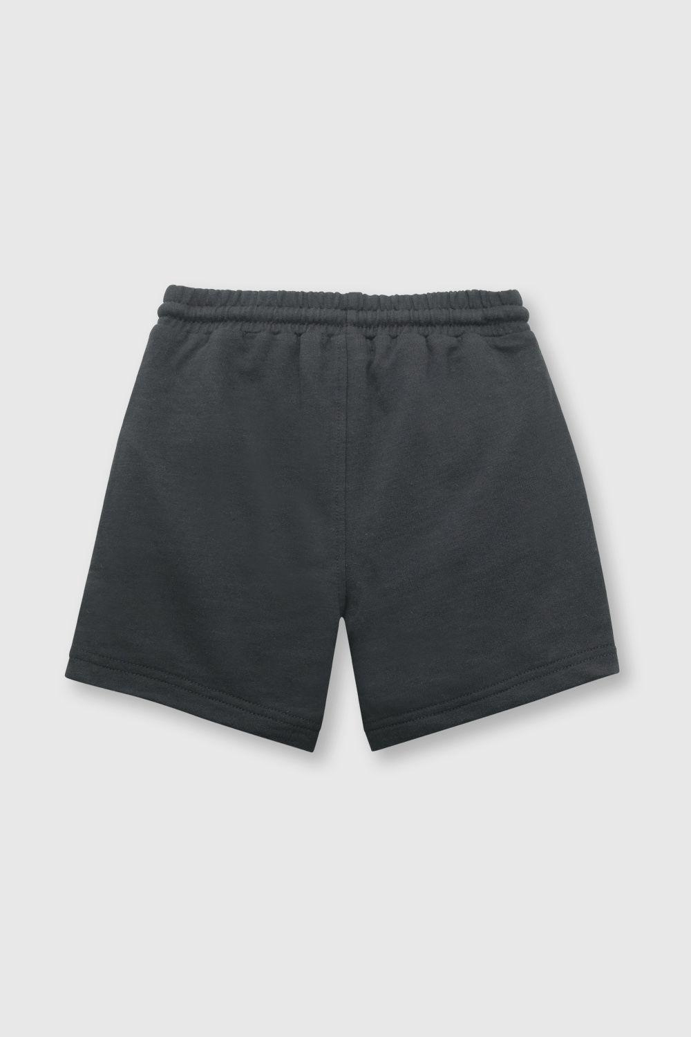 Bermuda de bebé niño liviano marengo (3 a 36 meses)-1