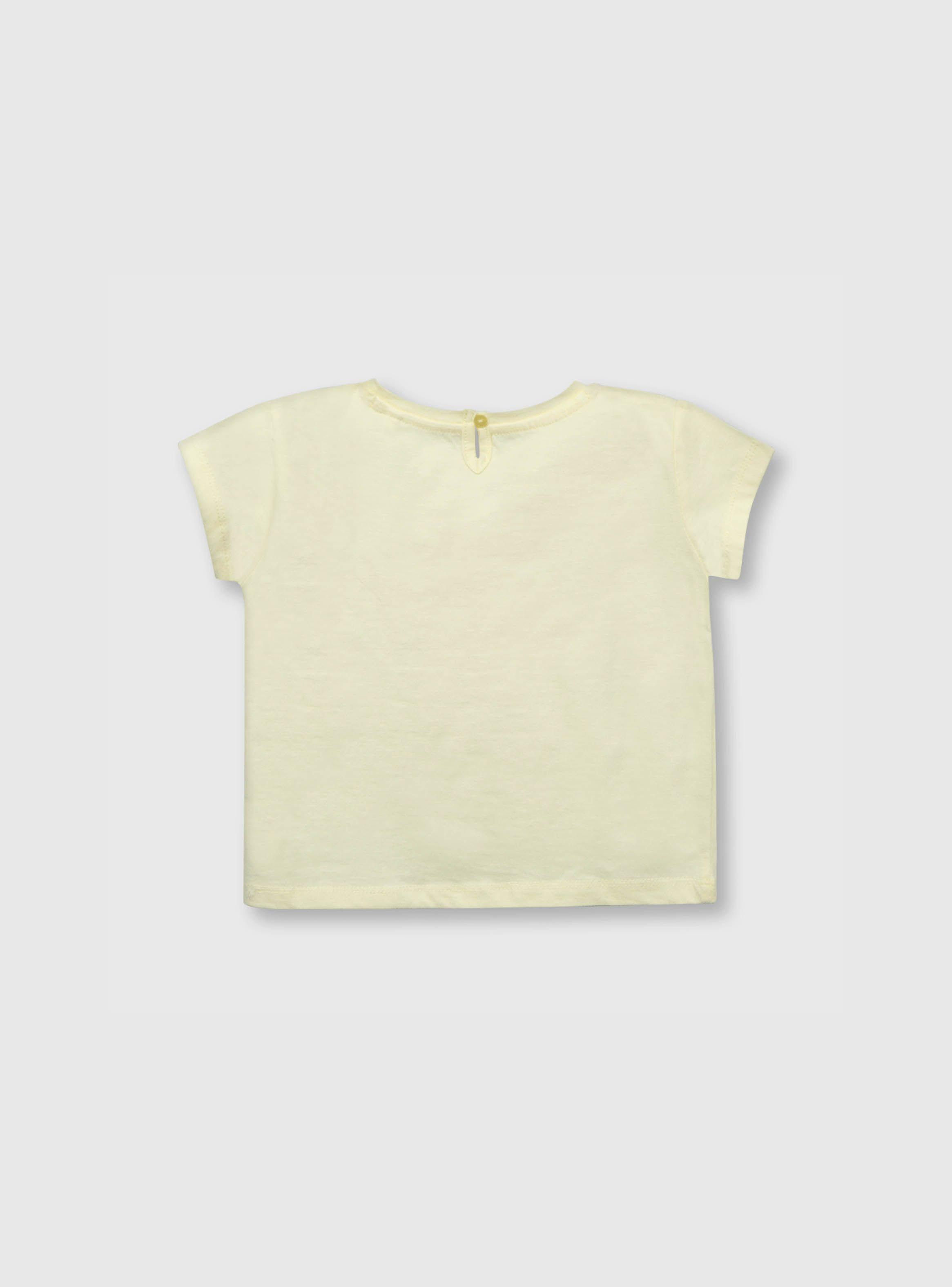 Polera Niña Amarillo (3 A 36 Meses) Colloky-1