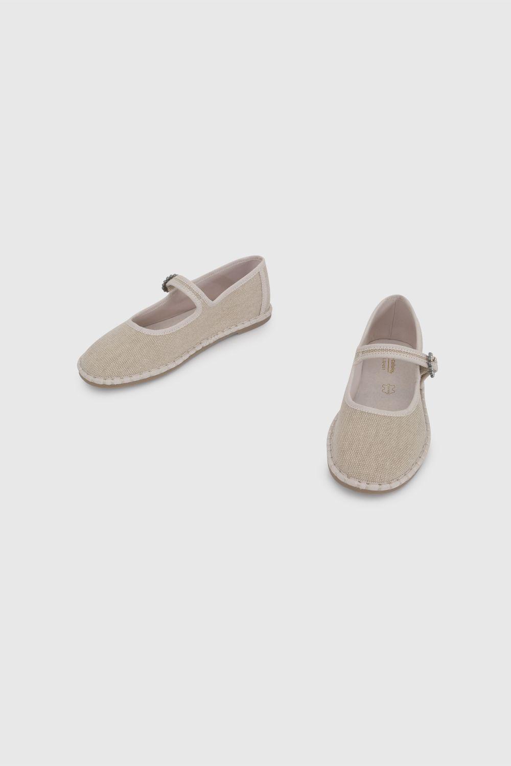 Ballerina Niña Beige 52080366V26-3