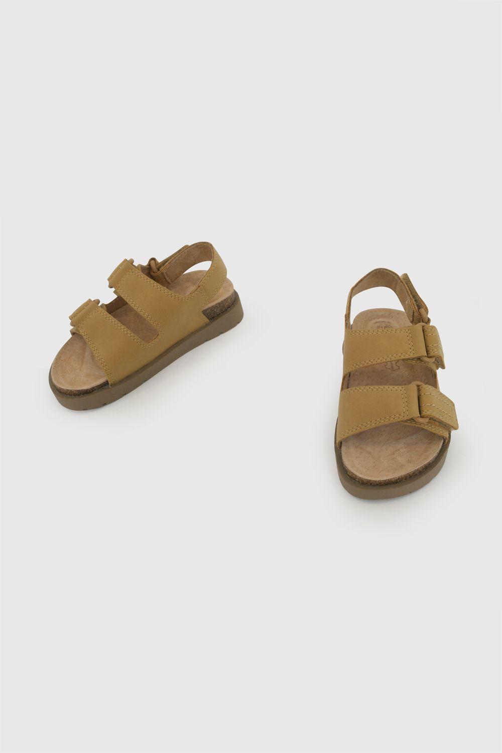 Sandalia Velcro Amarilla Niño 21-27 Colloky-4