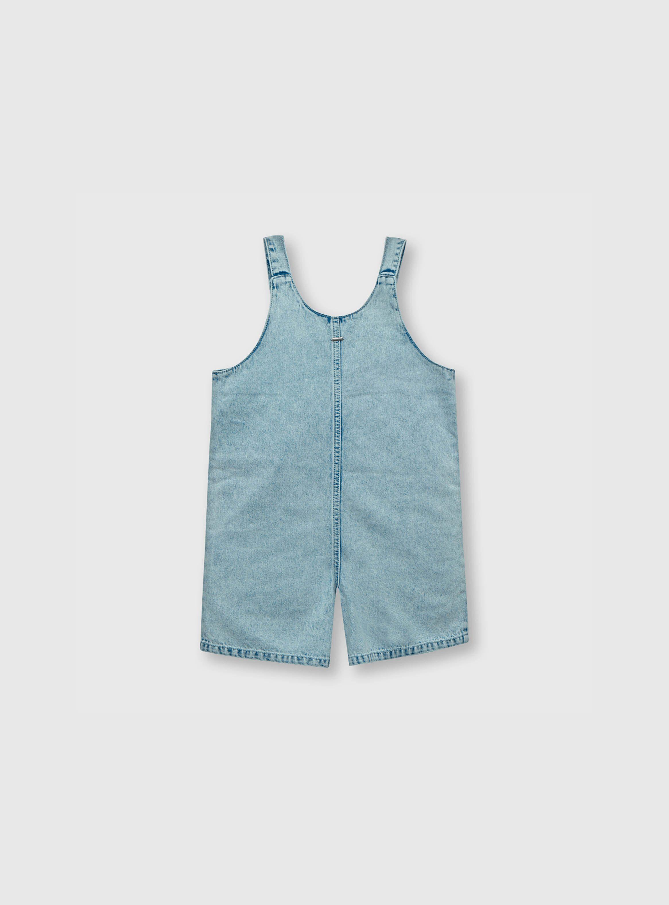 Jardinera Niña Azul (2 A 12 Años) Colloky-1