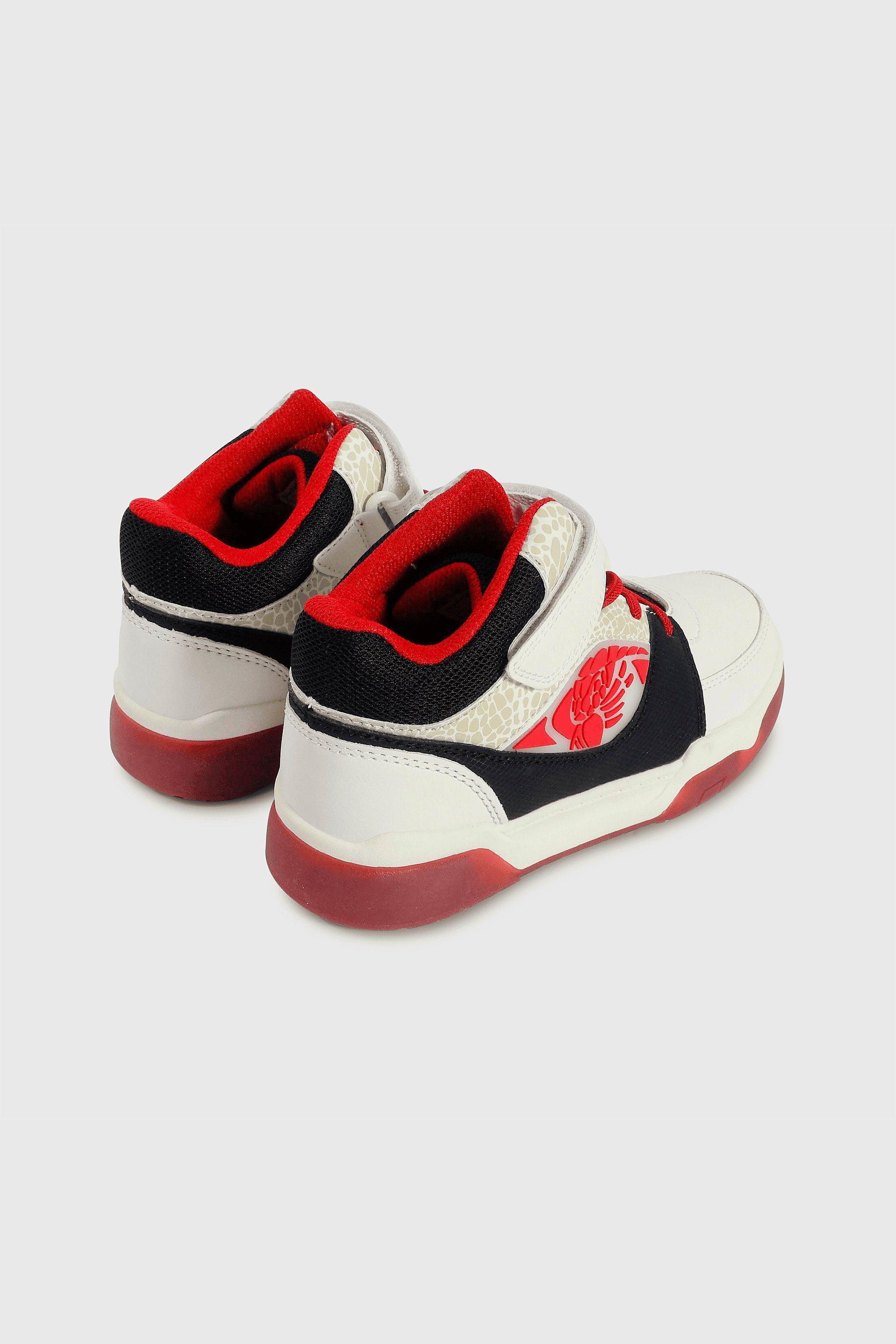 Zapatilla Multicolor con Luces de Niño con Velcro y Cordón Talla 28 al 38 441-4