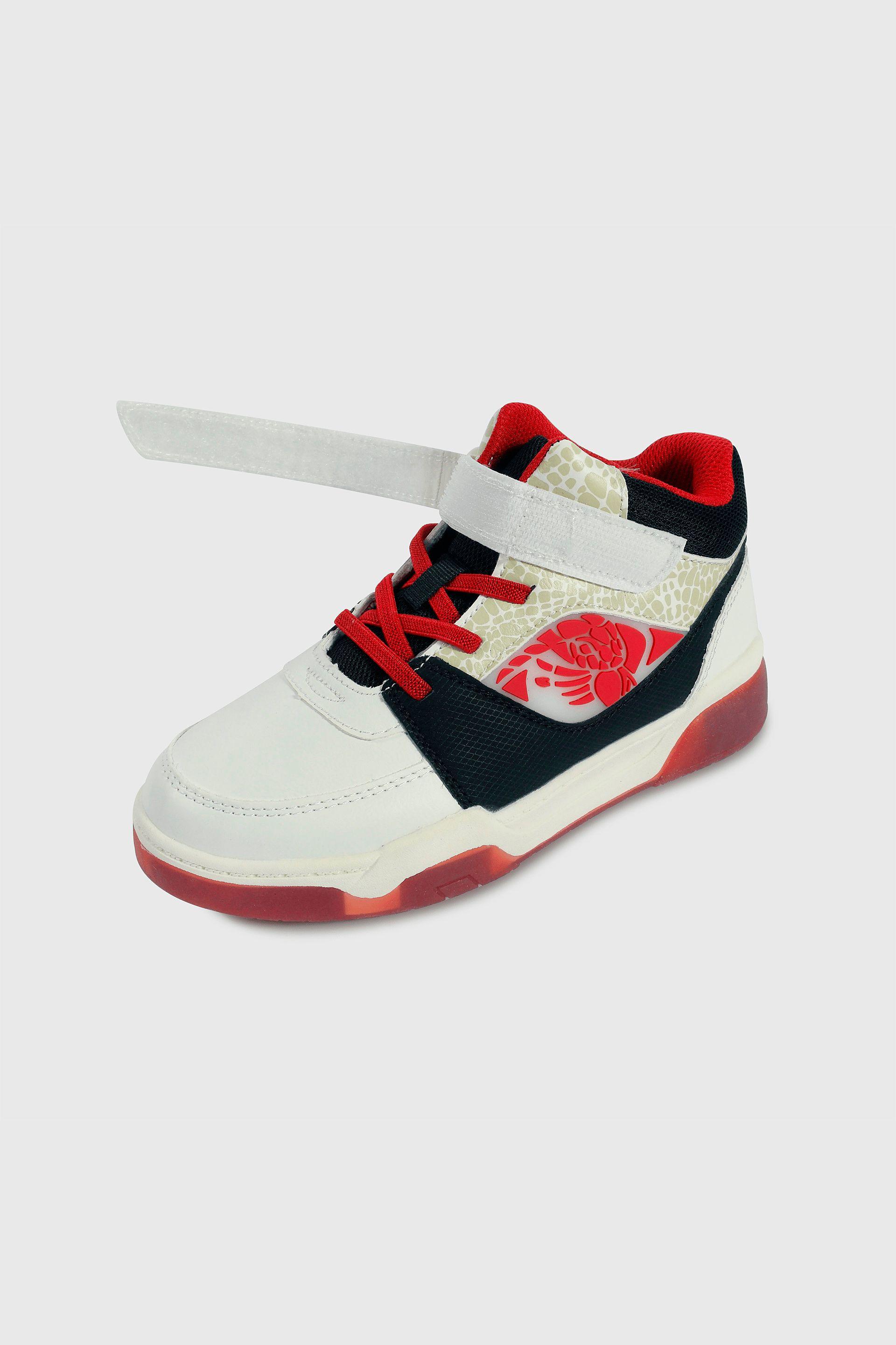 Zapatilla Multicolor con Luces de Niño con Velcro y Cordón Talla 28 al 38 441-5