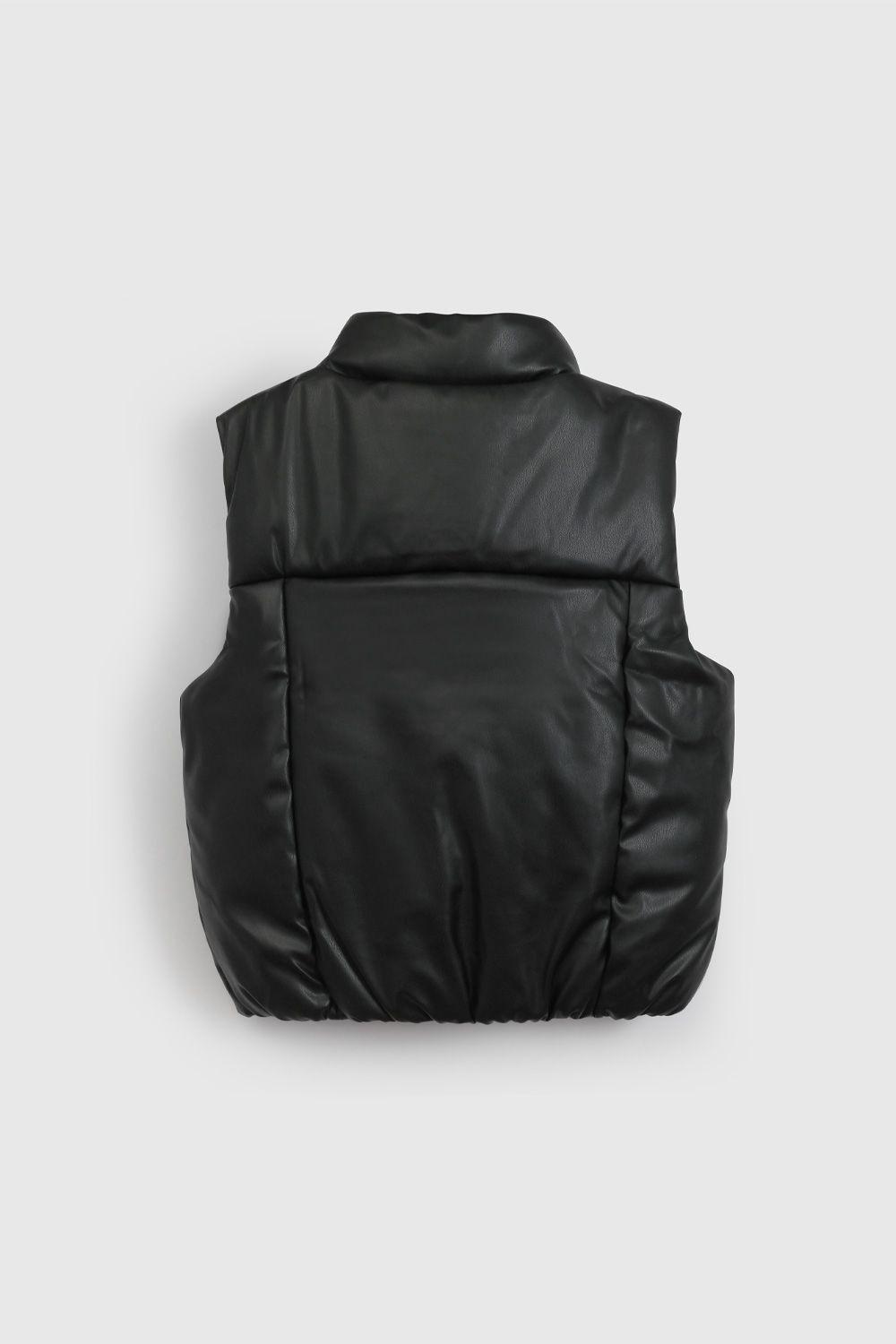 Parka Negra De Niña CQPY0601V26-1