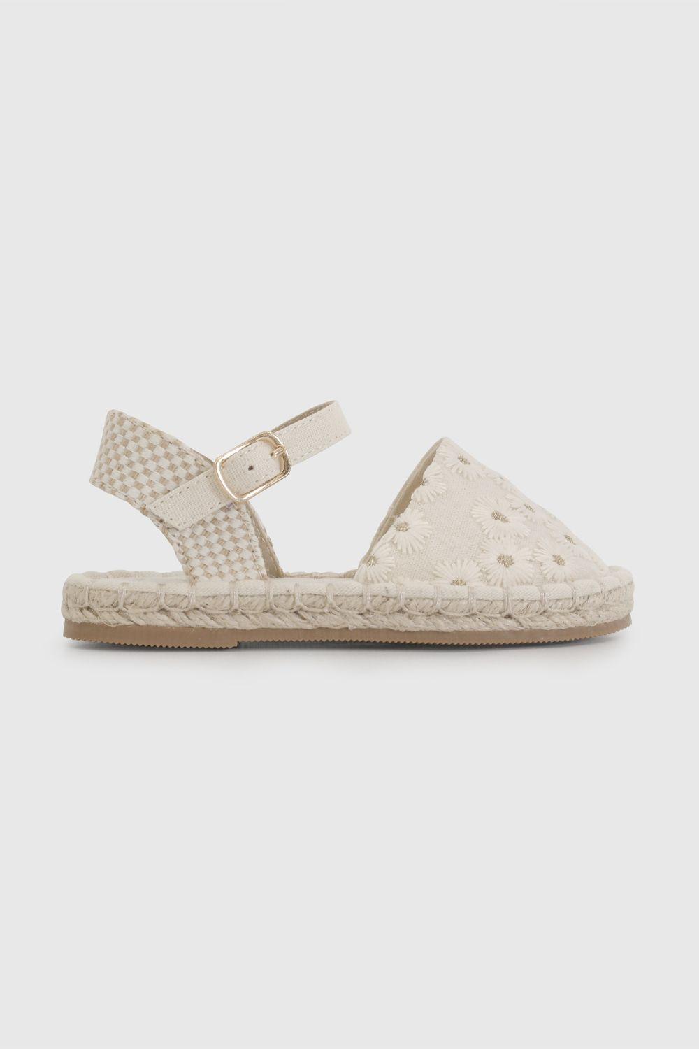 Alpargata Blanca Niña 43440375V26-1