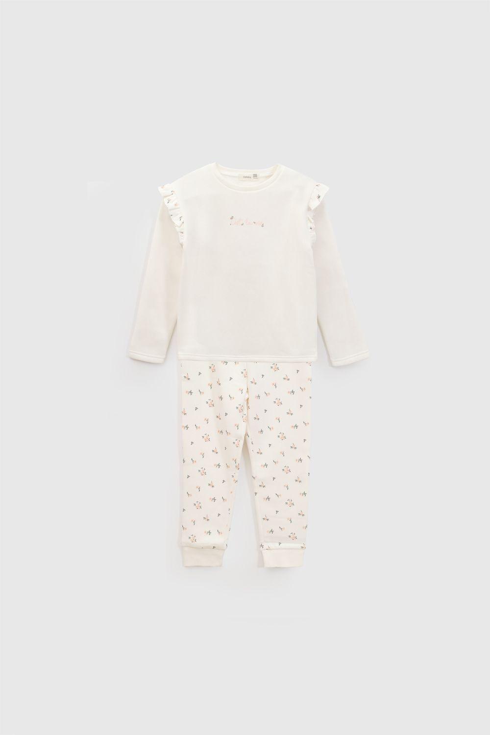 Pijama Niña Beige 7806 Colloky-0