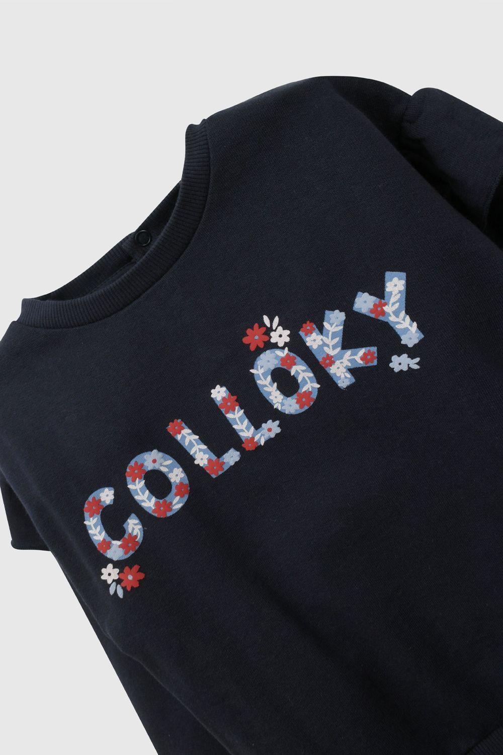 Polerón Celeste Niña 7340 Colloky-2