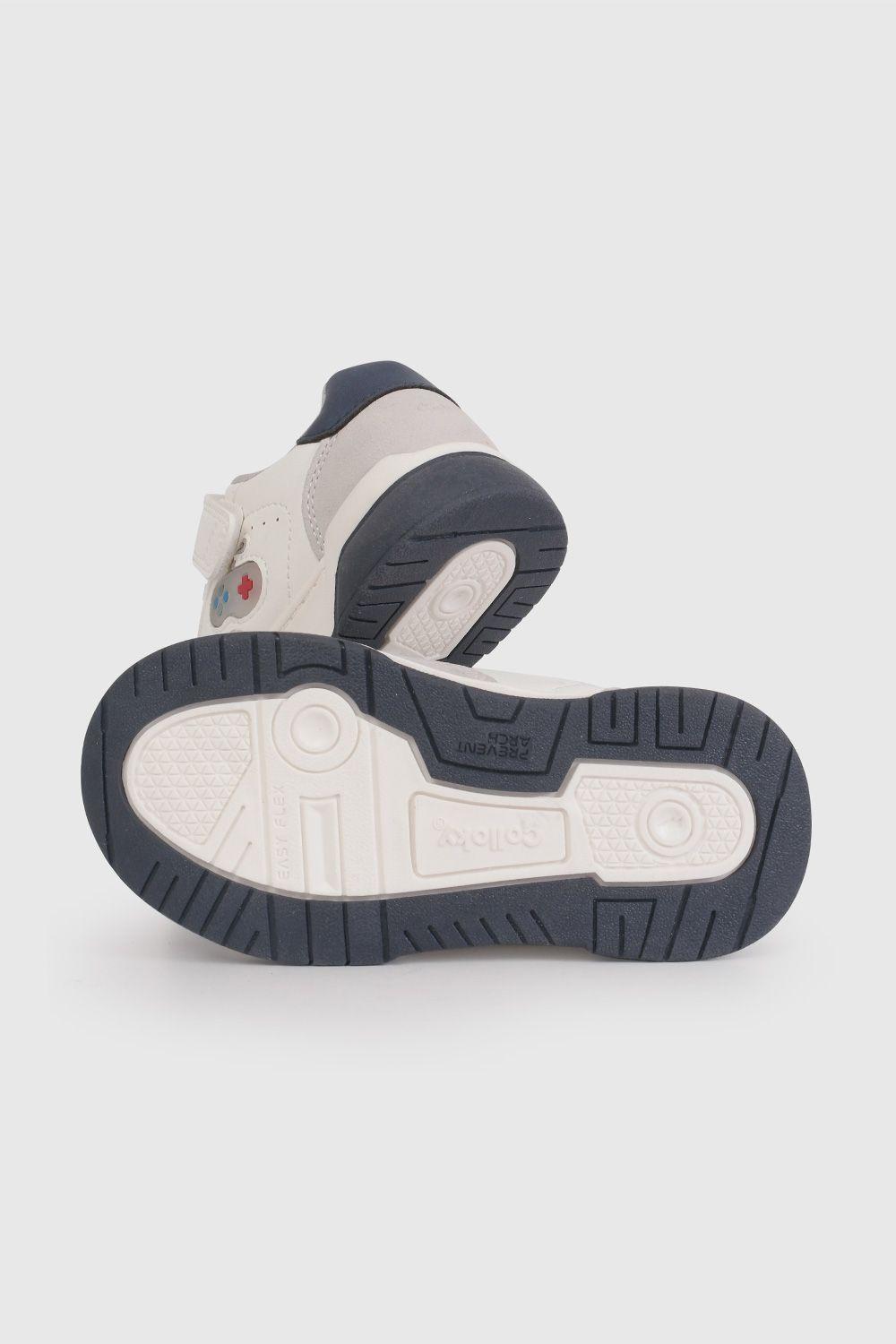 Zapatilla de Luces Blanca Temática Gamer 47030210V26-2