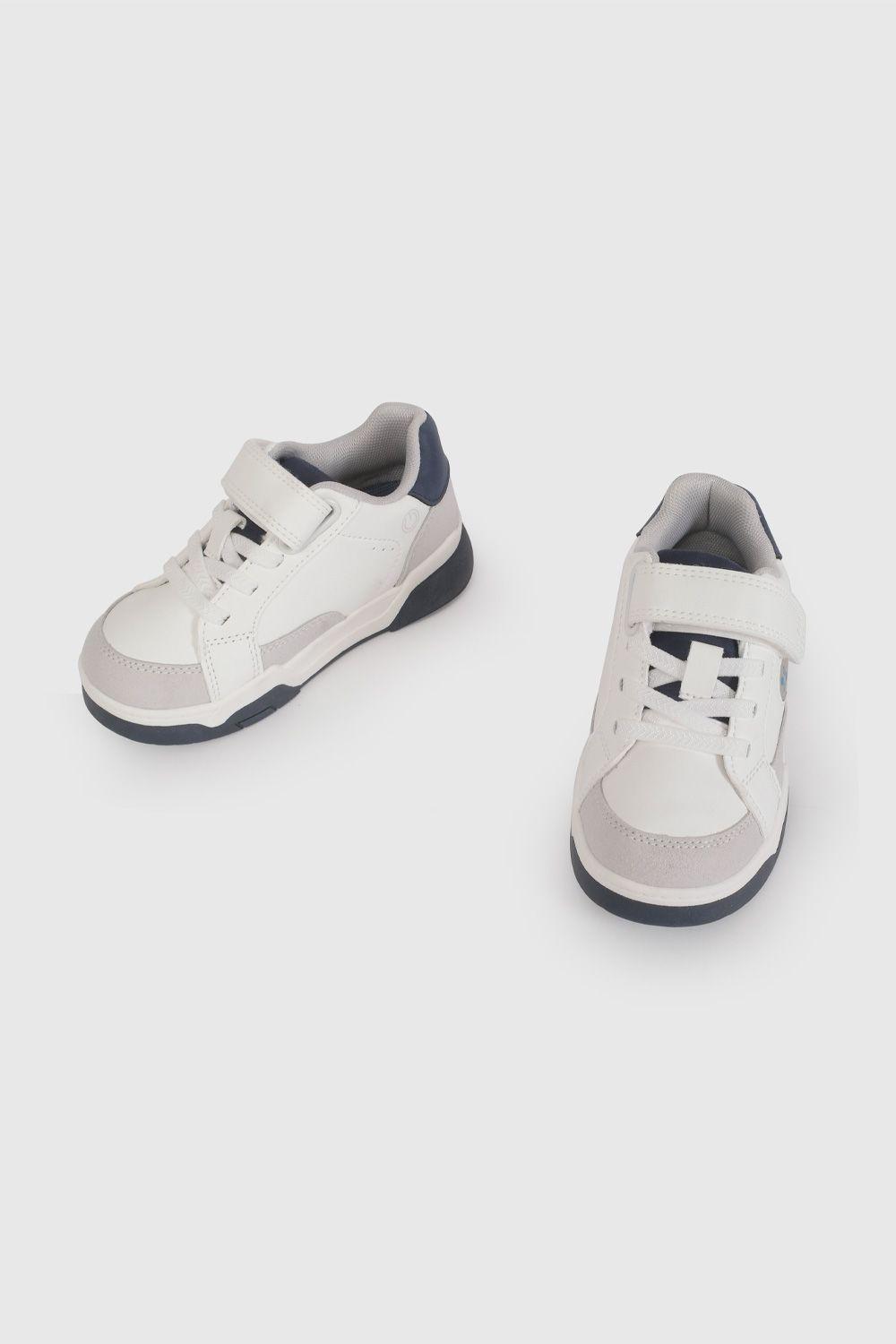 Zapatilla de Luces Blanca Temática Gamer 47030210V26-3