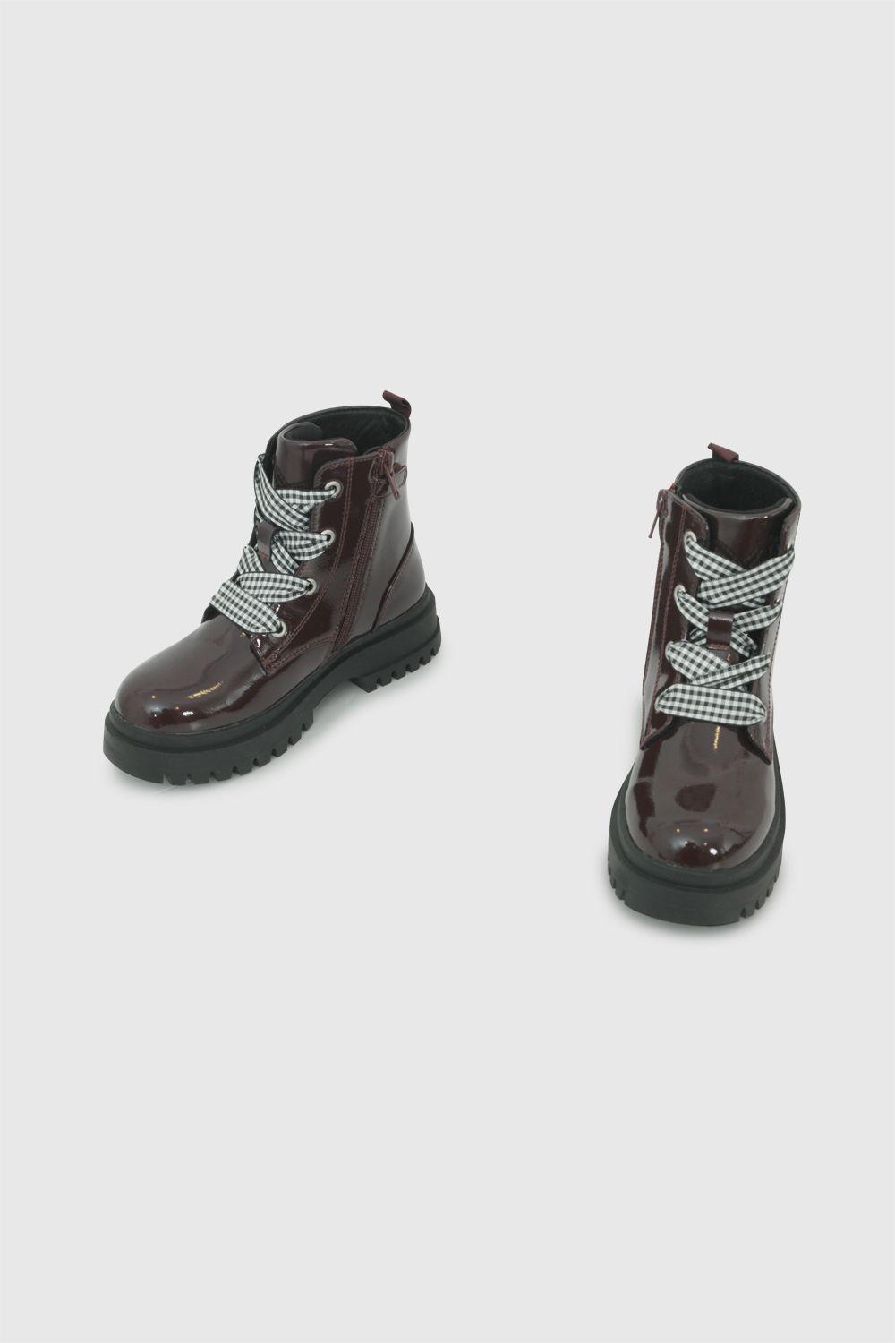 Botin Niña Rojo 7776 Colloky-3