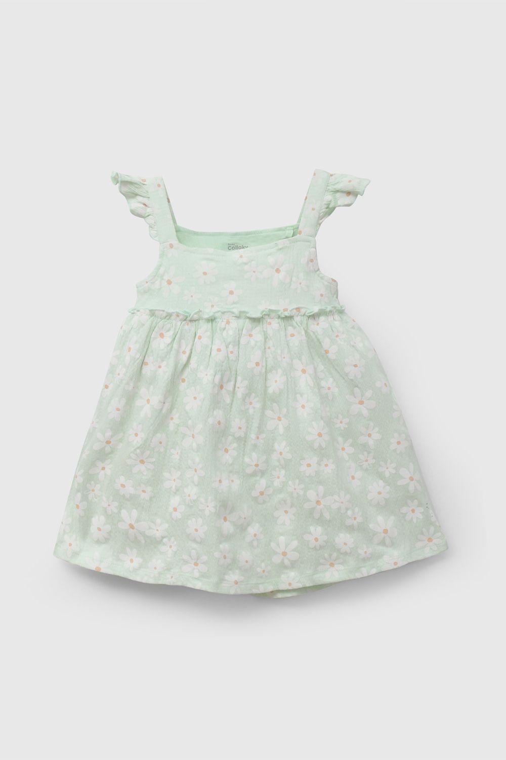 Vestido Niña Verde 58269 Colloky-0