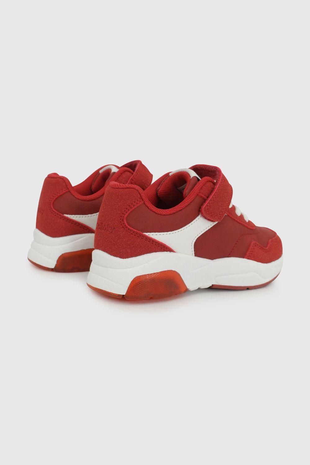 Zapatilla Rojo Unisex niño 7399 Colloky-4