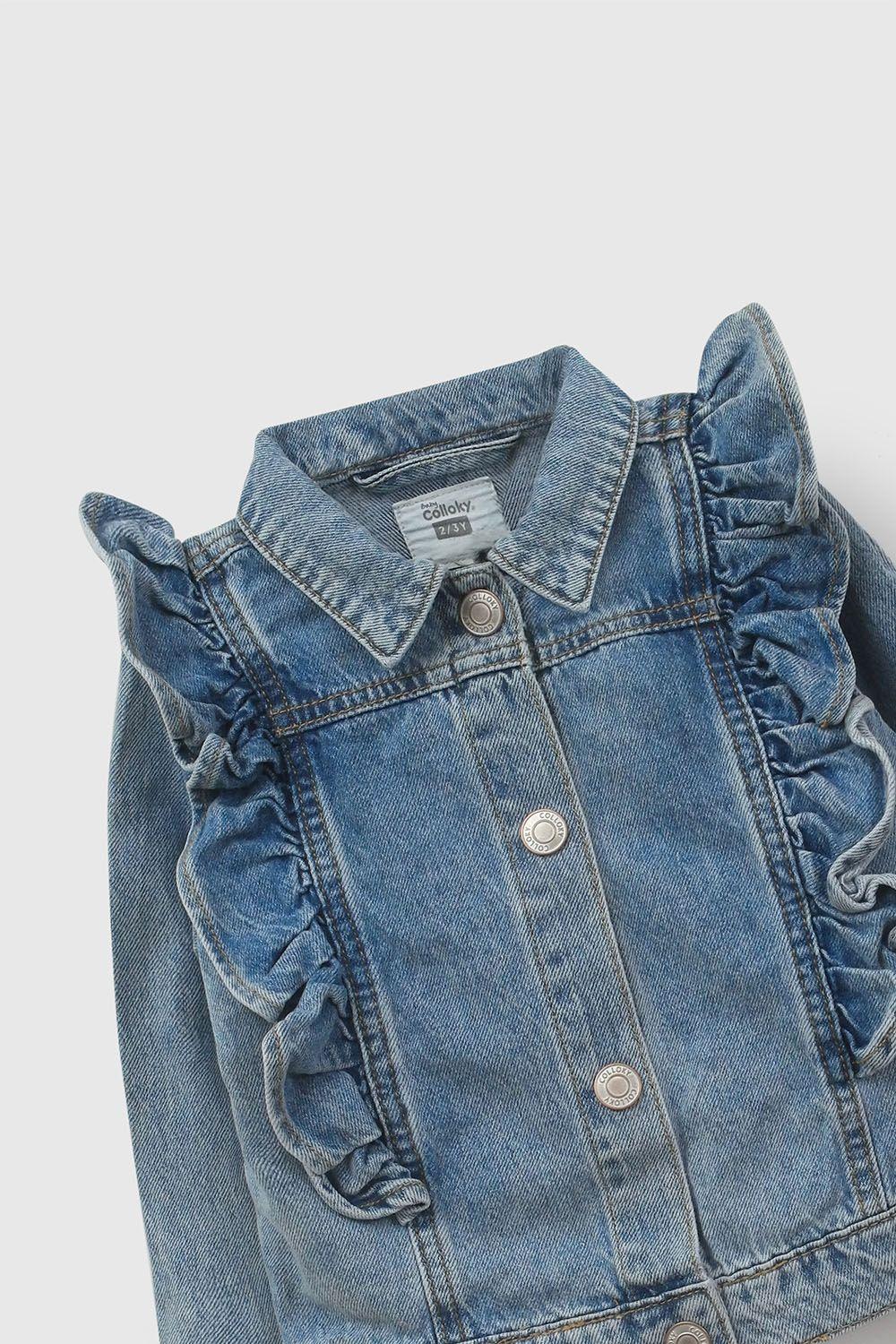 Chaqueta Niña Azul 7803 Colloky-2