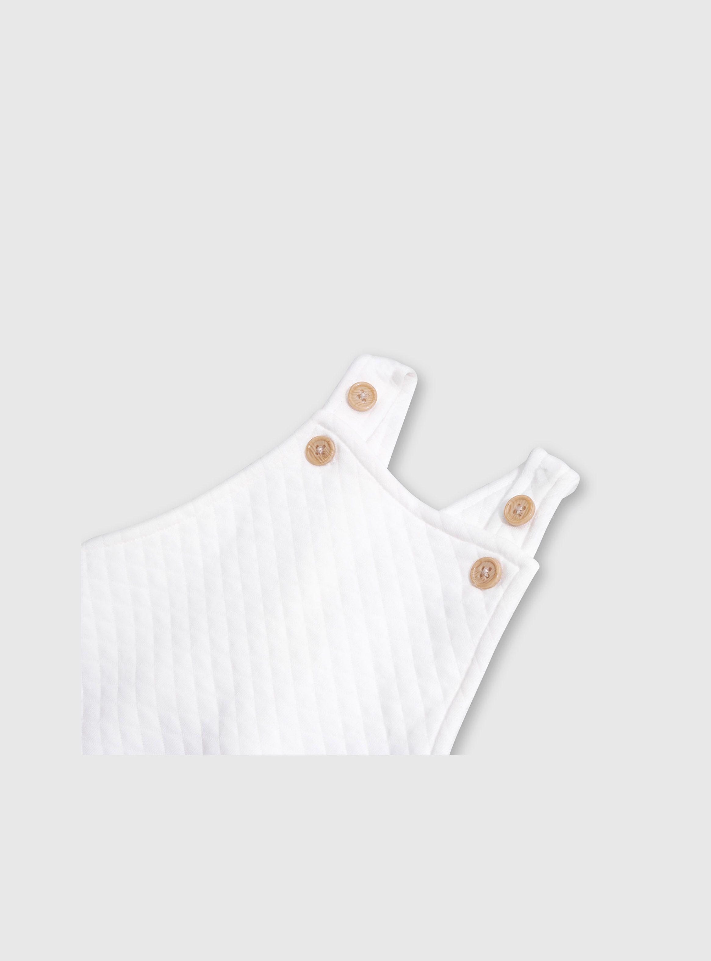 Jardinera Unisex Blanco 53776 Colloky-2