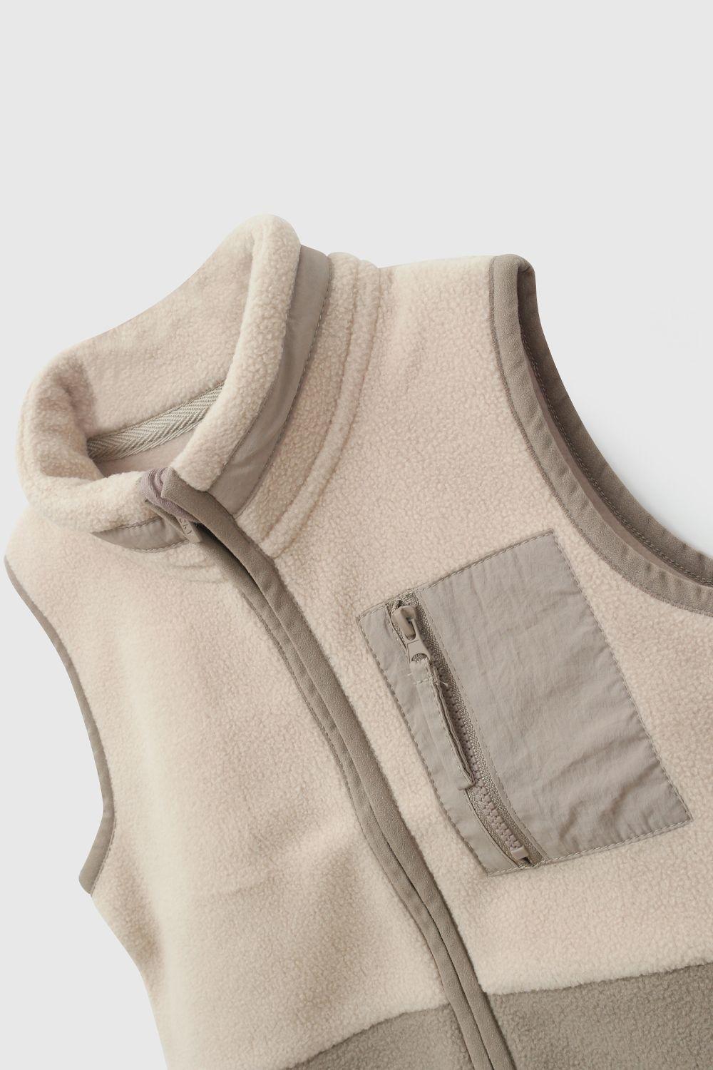 Polar Sin Mangas Beige Niño 6-9M a 4-5A Colloky-2
