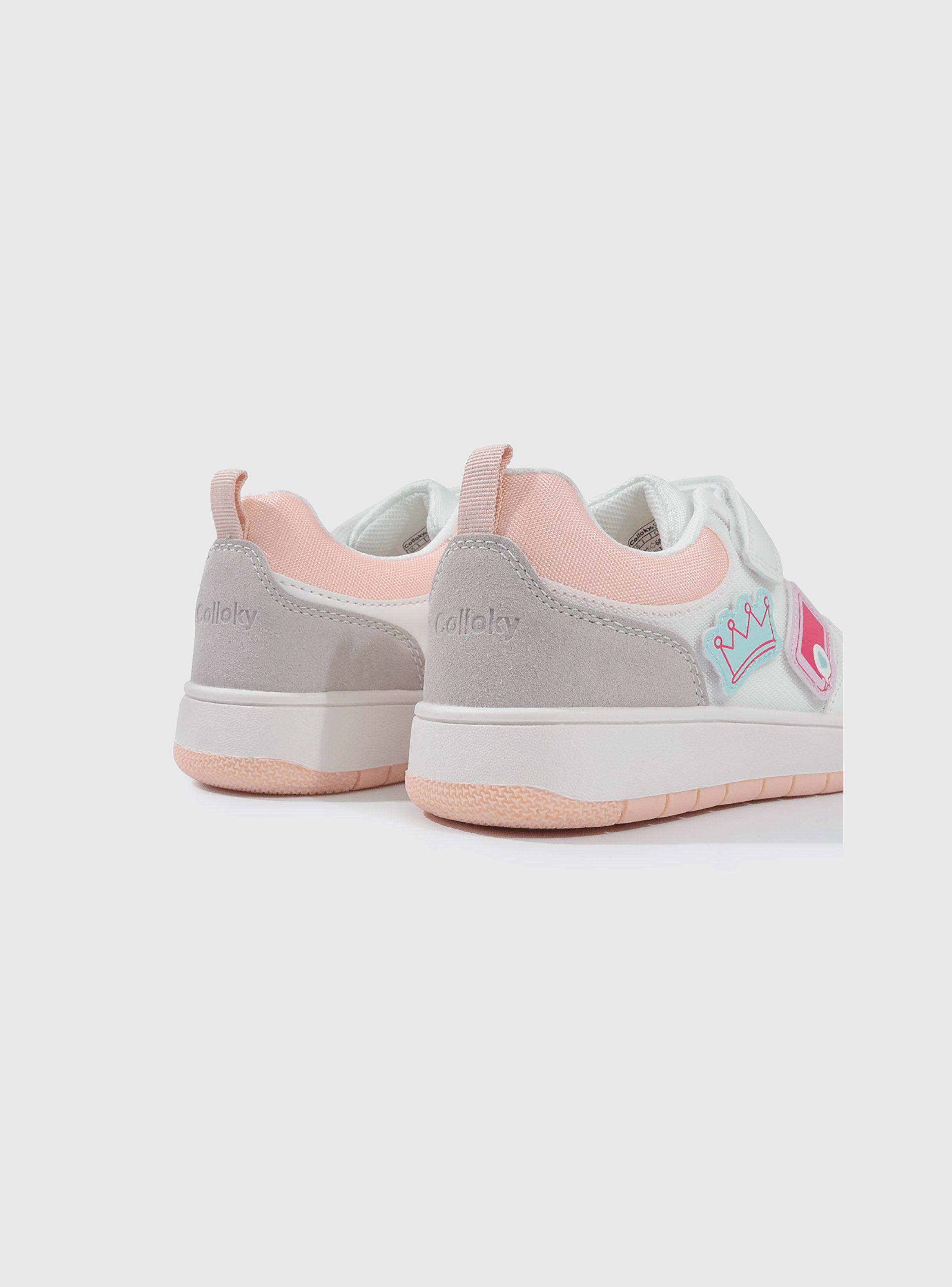 Zapatilla Niña Blanco 53860 Colloky-5