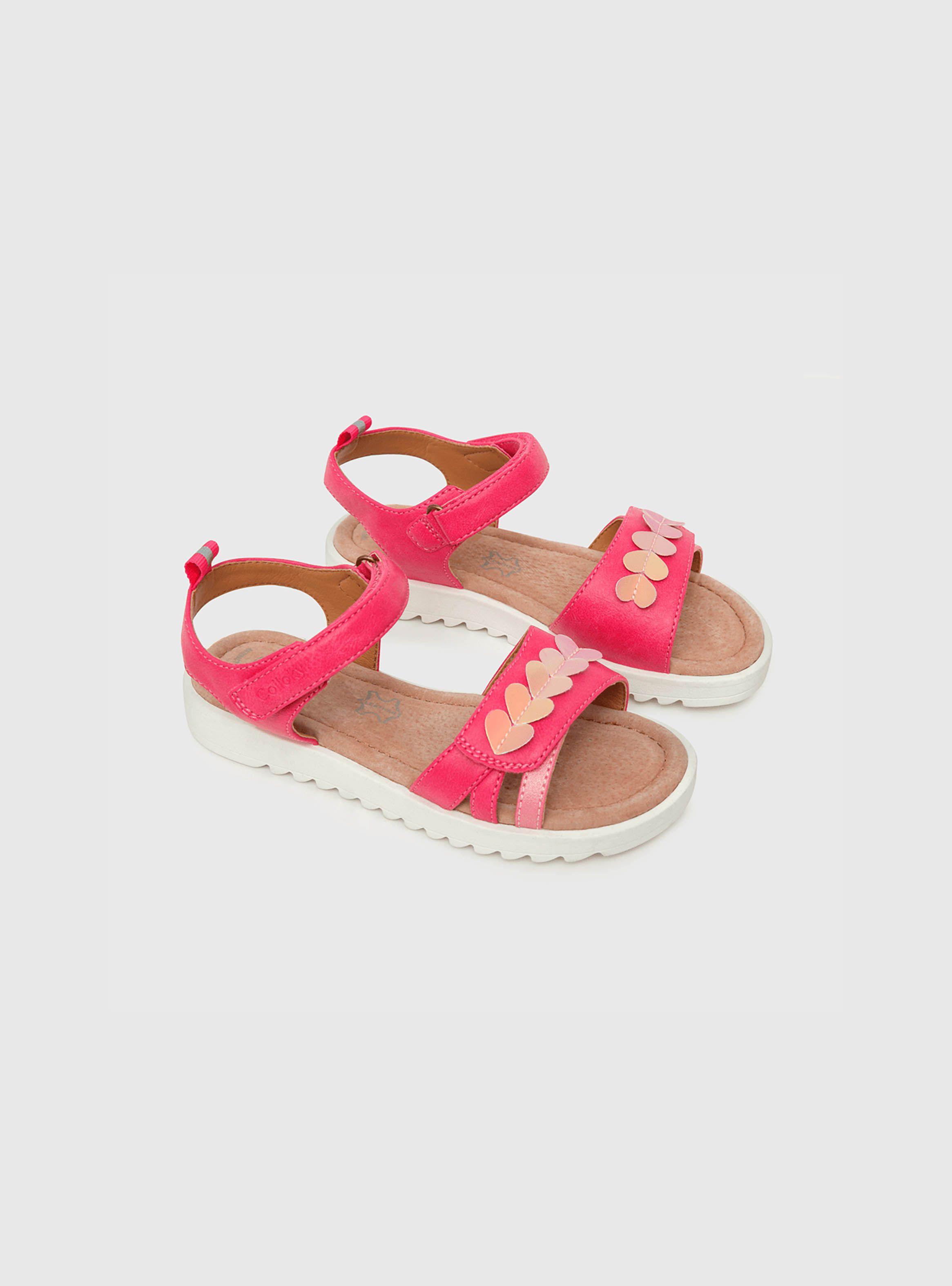 Sandalia Niña Hebilla Rosado (28 A 36) Colloky-0