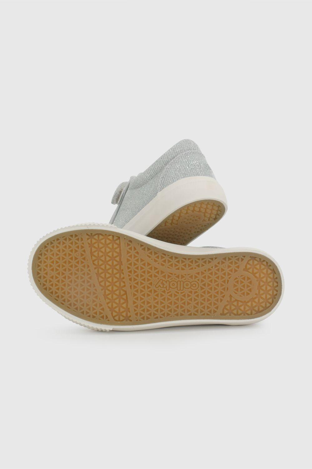 Zapatilla Plateada Niña 57440308V26-2