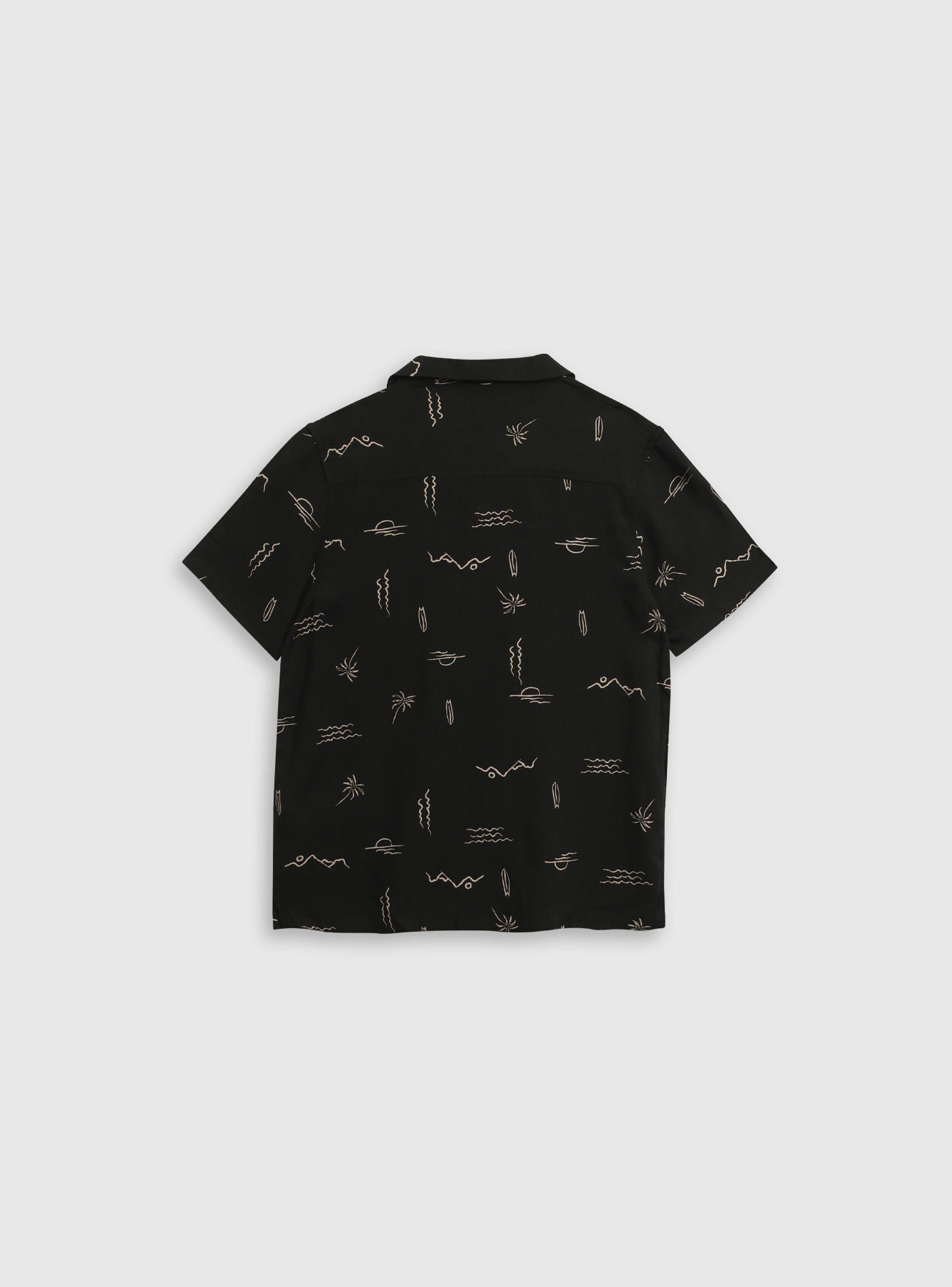Camisa Niño Negro 55031 Colloky-1