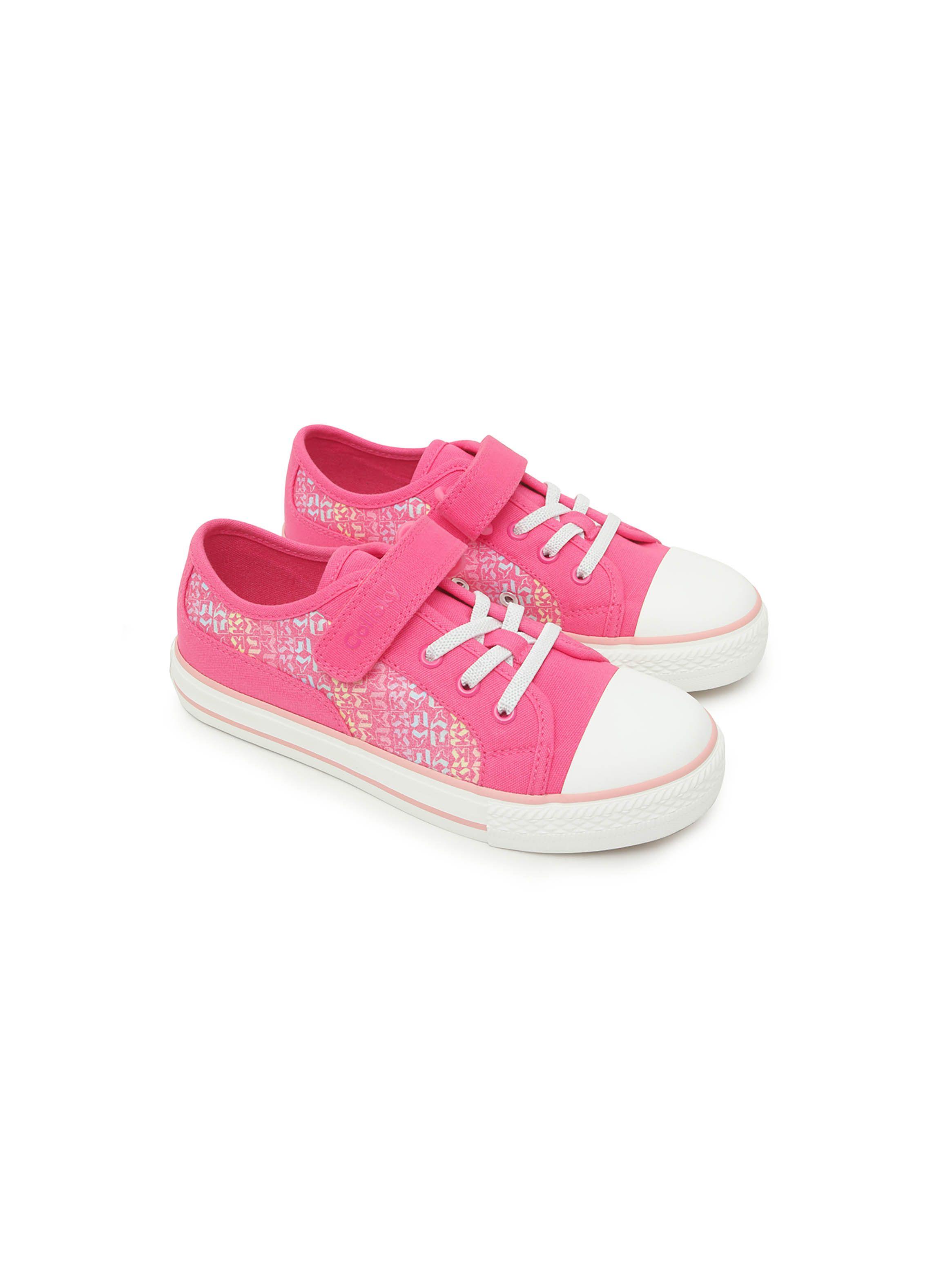 Zapatilla De Niña Urbana Estampada Fucsia (28 A 38) Colloky-0
