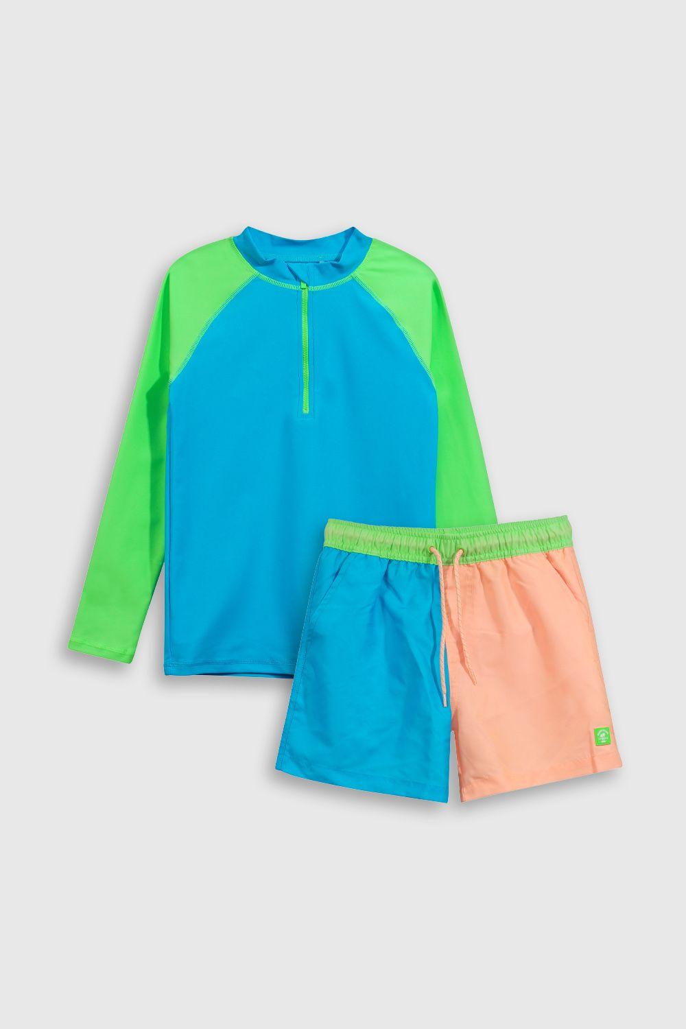 Traje de Baño Playa Niño Multicolor TBPY0598V25-3