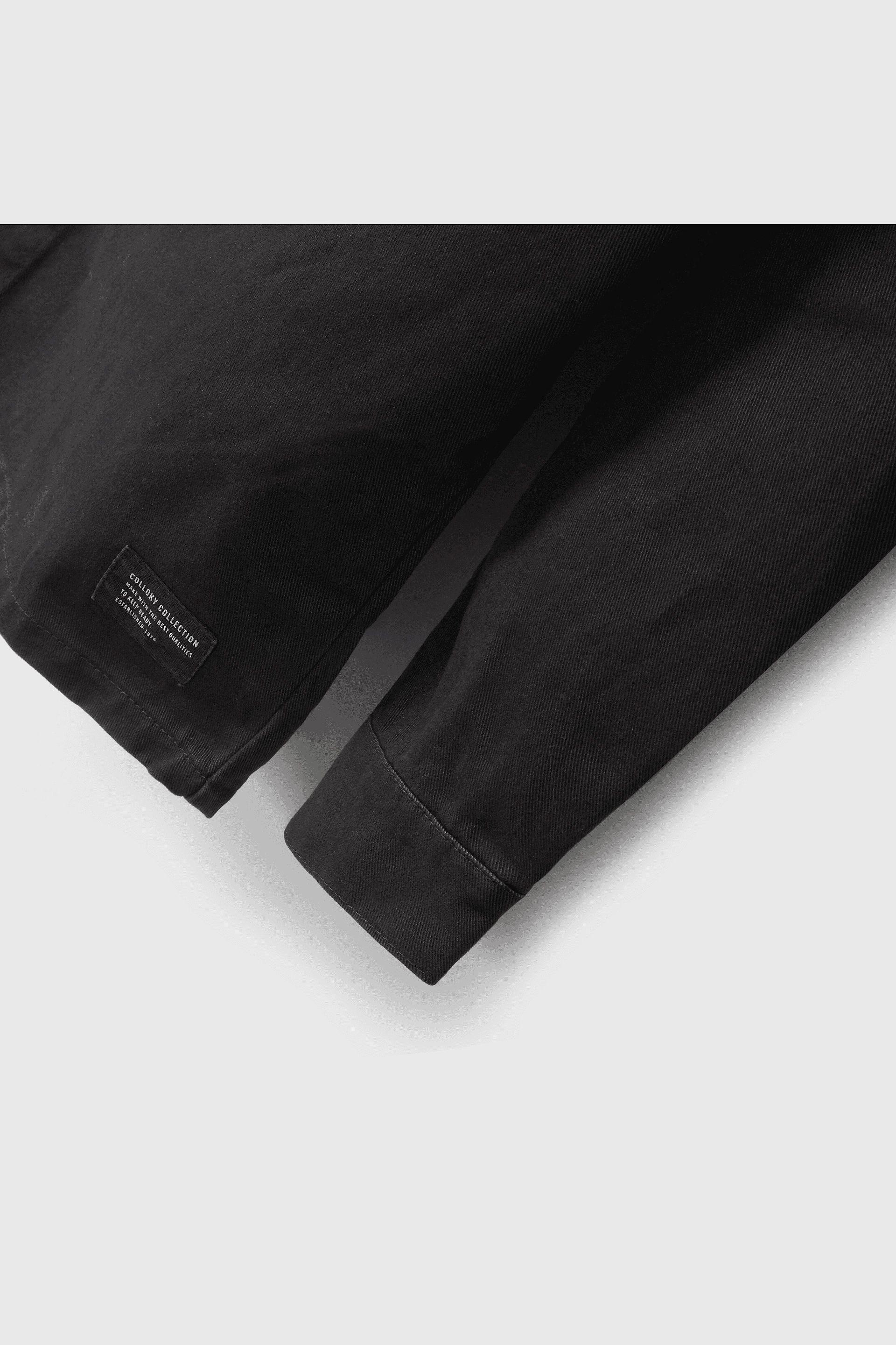 Camisa negra para niños, estilo y comodidad en cada prenda-2