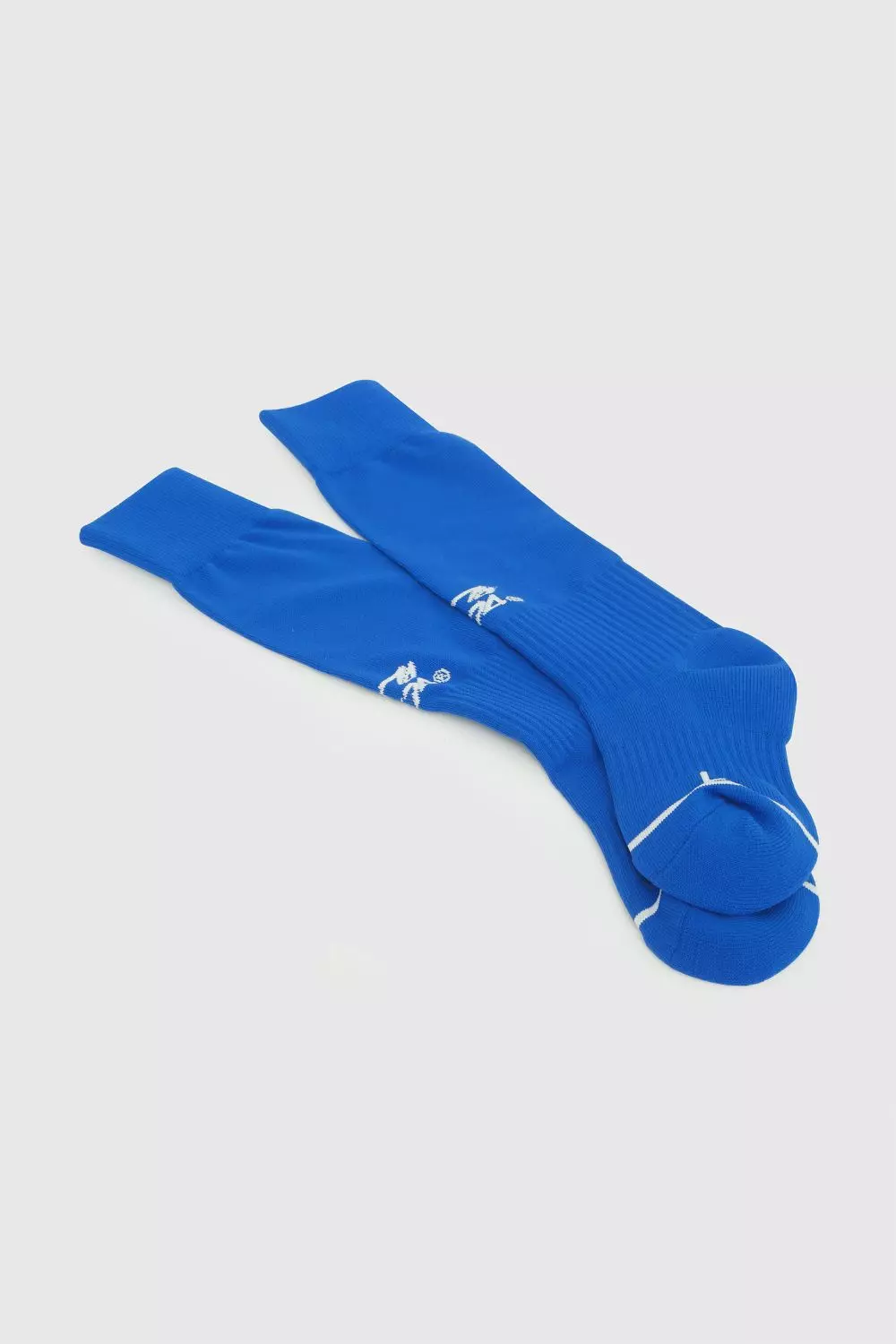 Calcetin Futbol Algodón Azul Unisex 3/4A a 9/12A Colloky-2