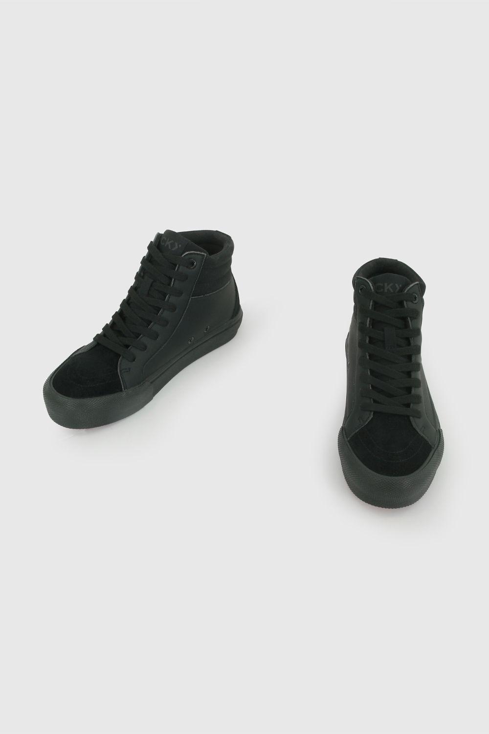 Zapatilla Escolar Negra 7245 Colloky-5