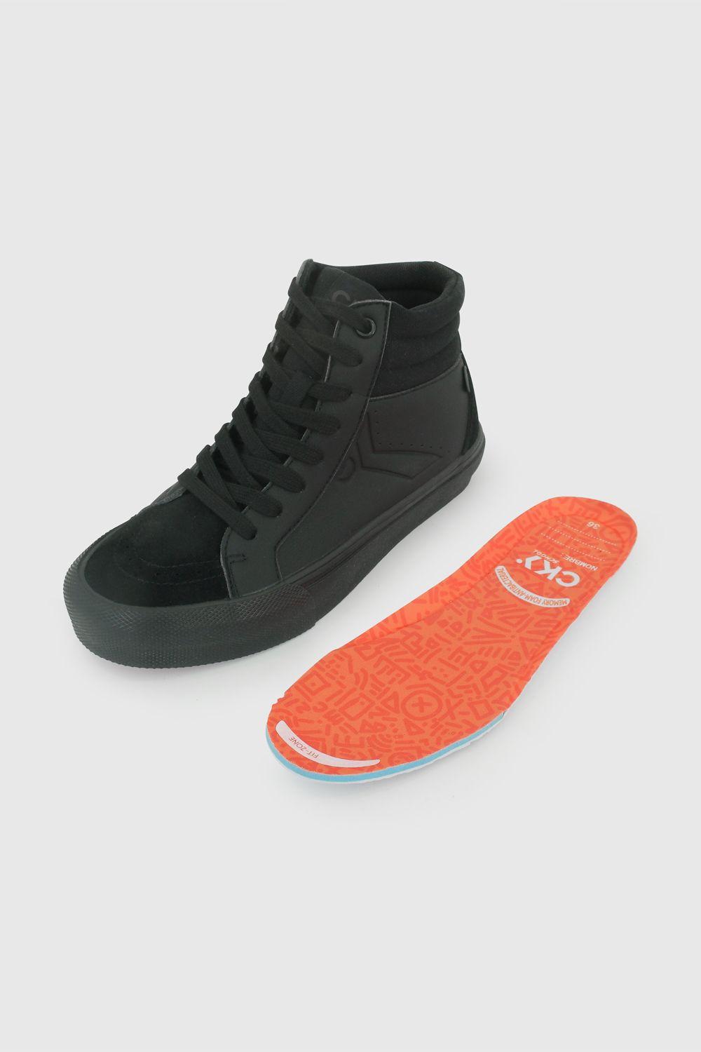 Zapatilla Escolar Negra 7245 Colloky-7