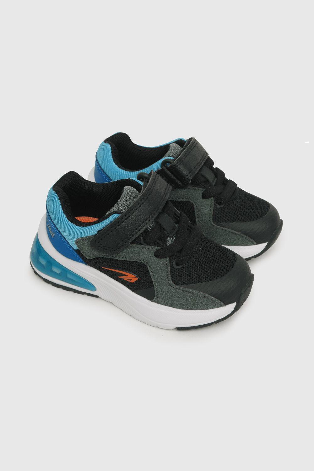 Zapatilla De Niño Deportiva Negro / Black (21 A 27)-0