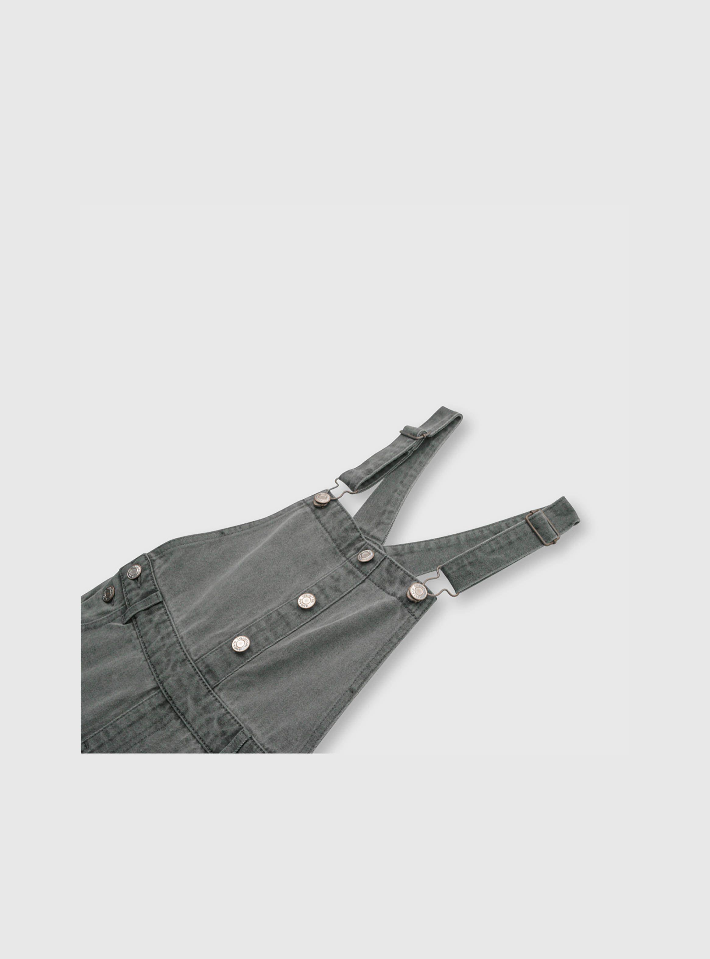 Jardinera Niña Gris (2 A 12 Años) Colloky-2