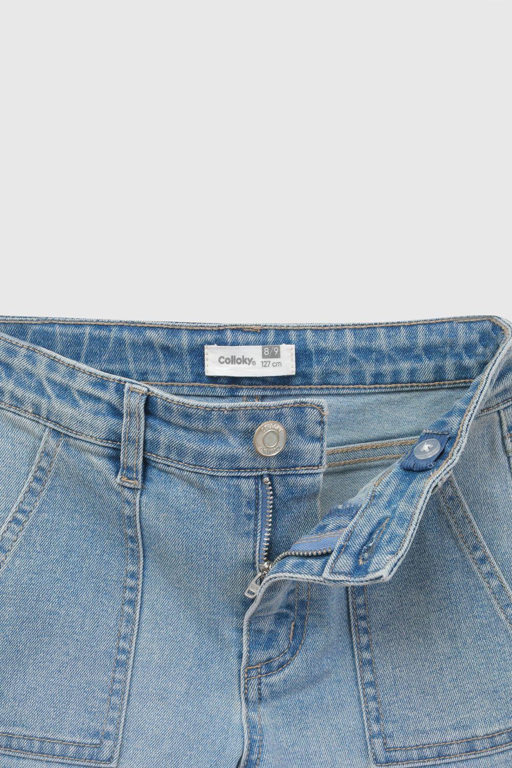Jeans Flare Denim Niña 3-4A a 12-13A Colloky-3