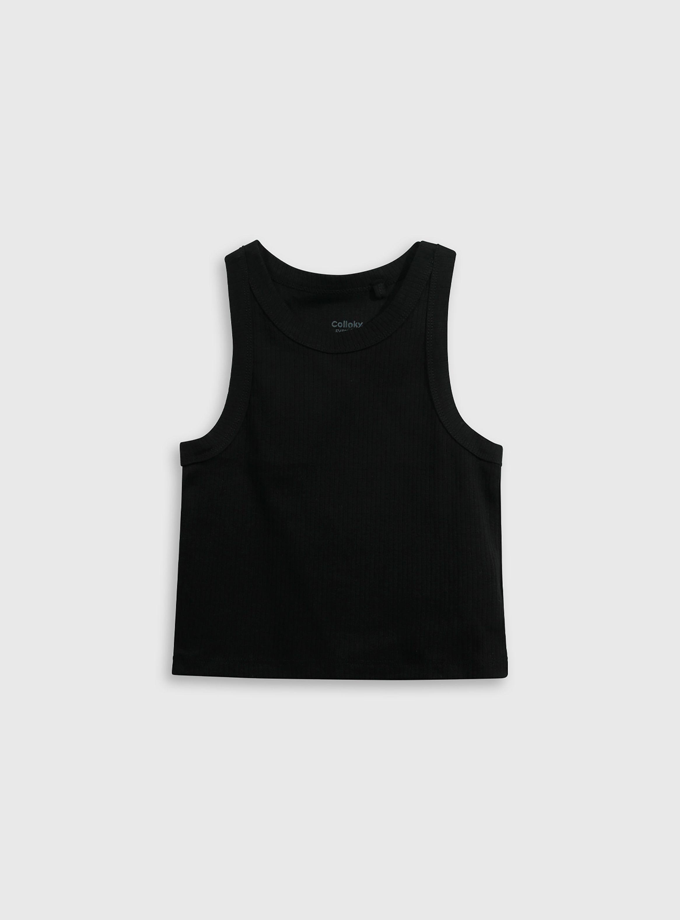 Polera Niña Negro 55617 Colloky-0