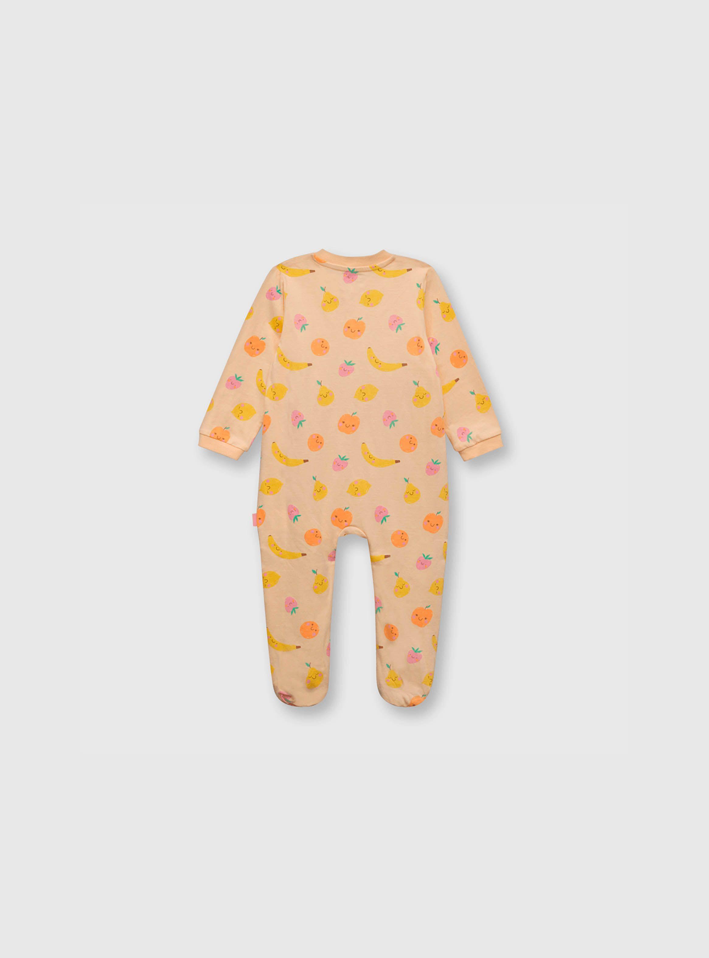 Pijama Niña Damasco (0 A 24 Meses) Colloky-1