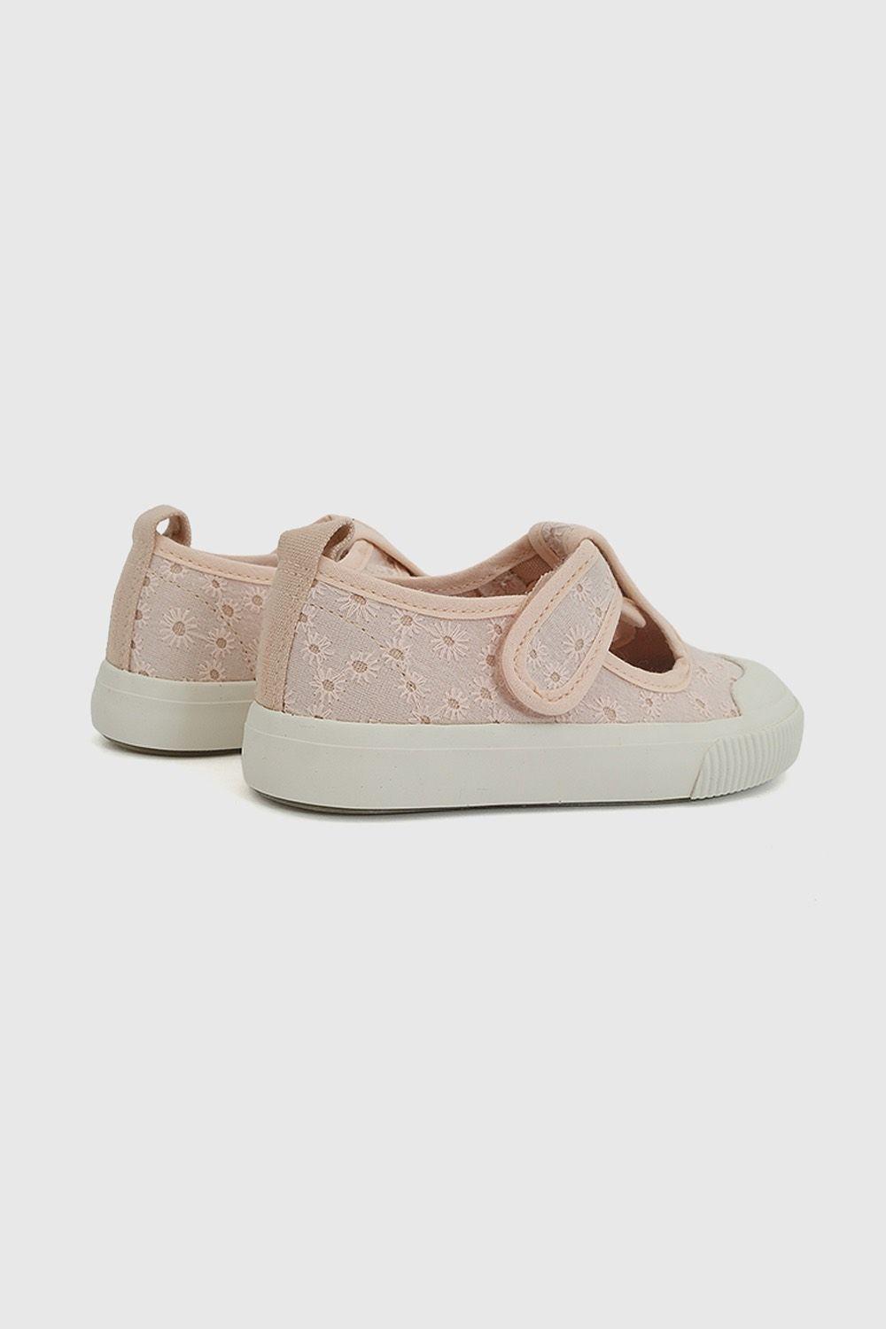 Zapato Lona Rosado Niña 21-27 Colloky-4